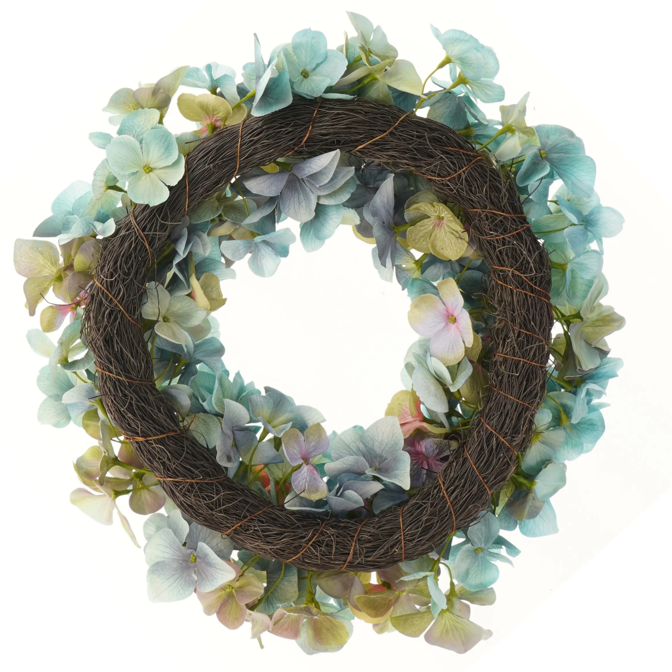Dekorativ blomsterkrans (str. 37 cm)