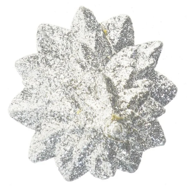 Glitrende juletræ dekoration (str. 25 cm)