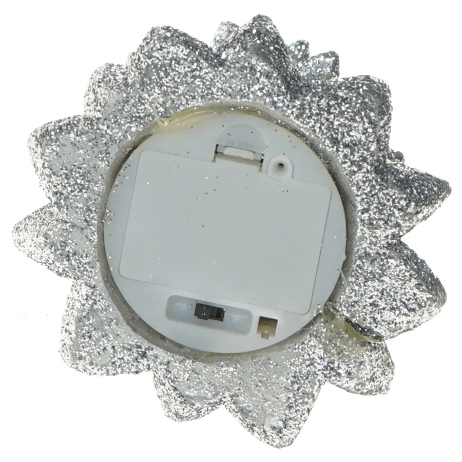 Glitrende juletræ dekoration (str. 25 cm)