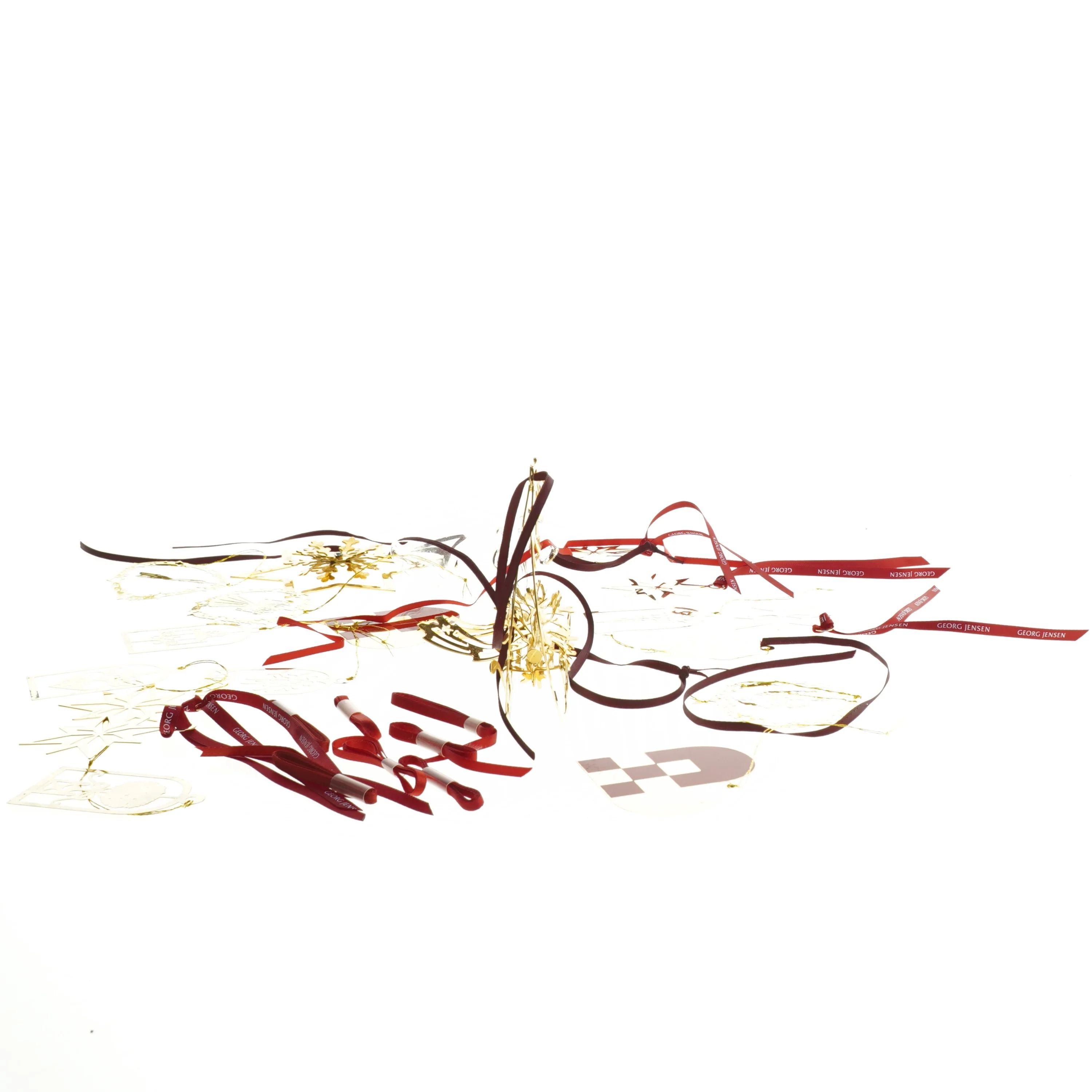 Georg Jensen juleuro  (str. ca. 5 cm og 10 cm)