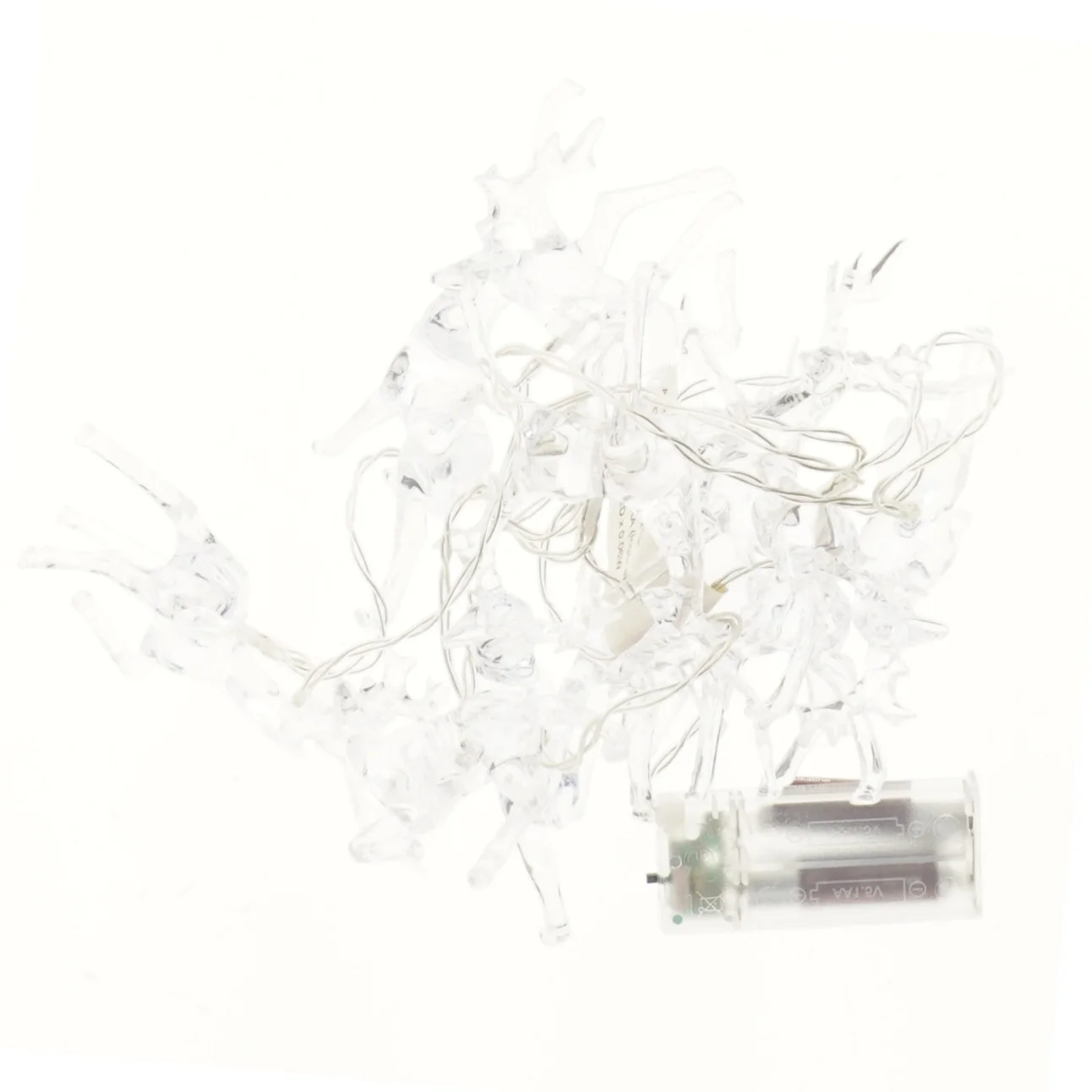 LED lyskæde med rensdyr motiver fra Bright (str. 135 cm)