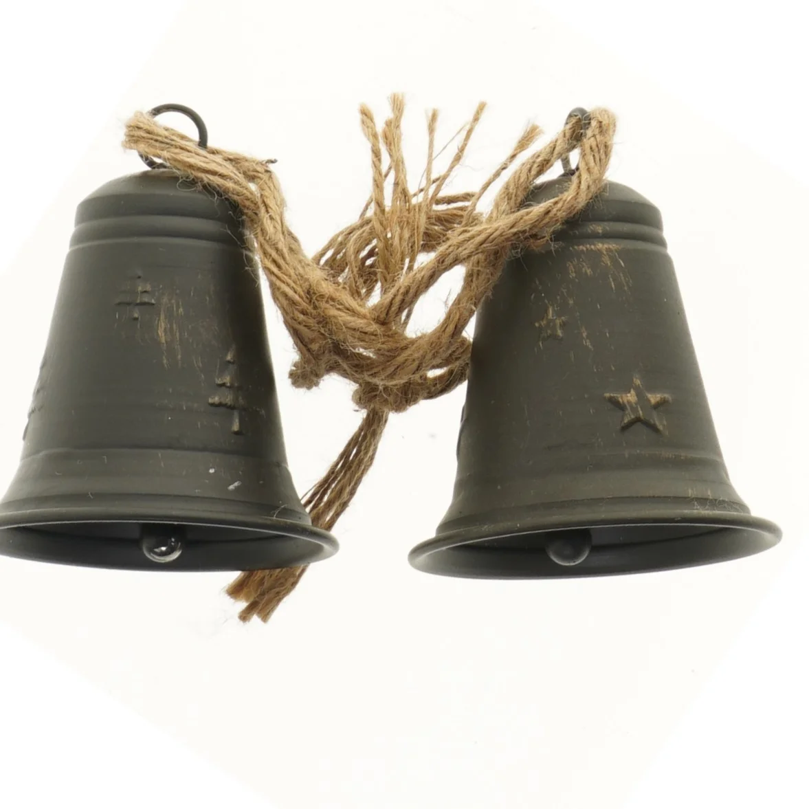 Juleklokker med snor (str. 11 cm)