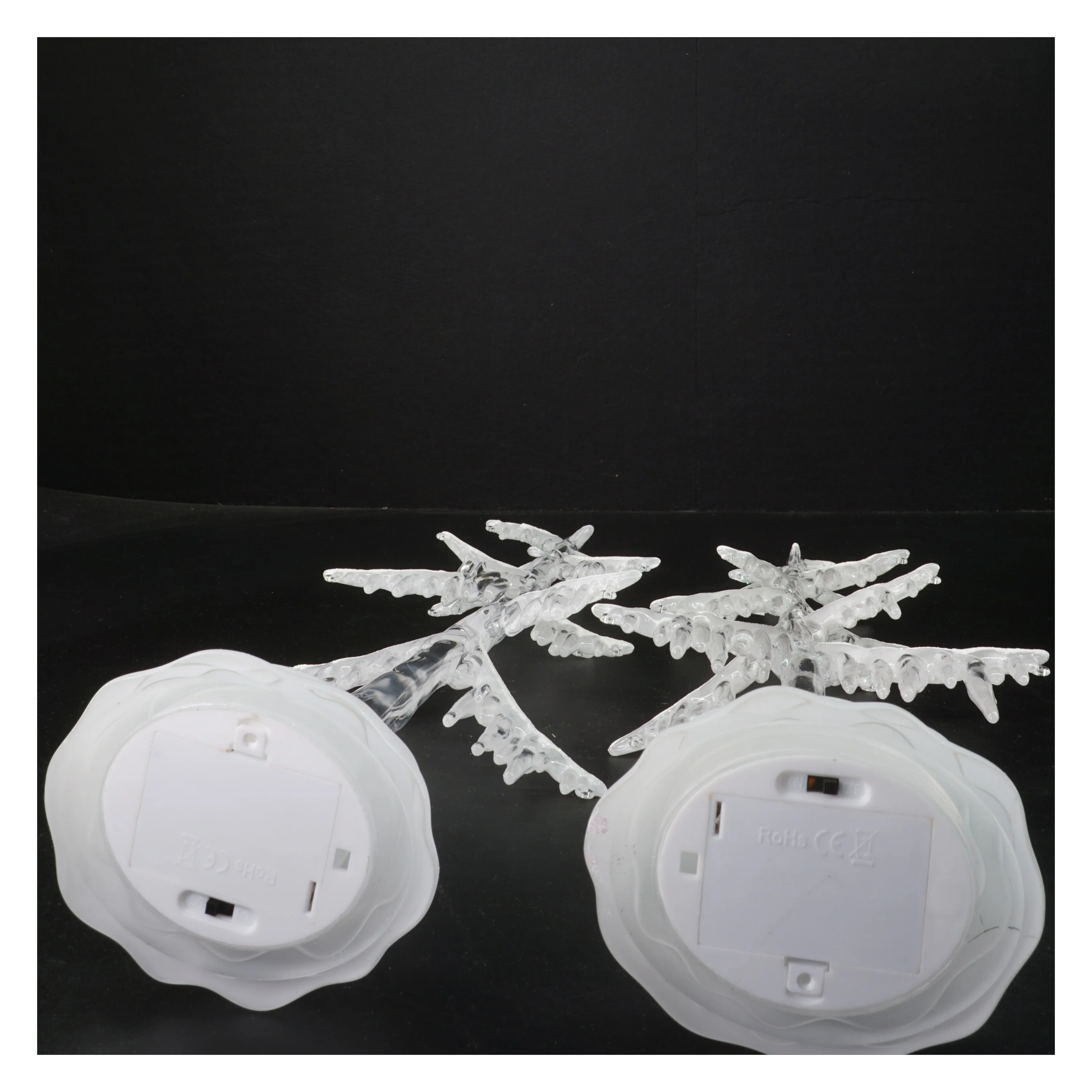 Dekorative LED juletræer (str. 45x16 cm)