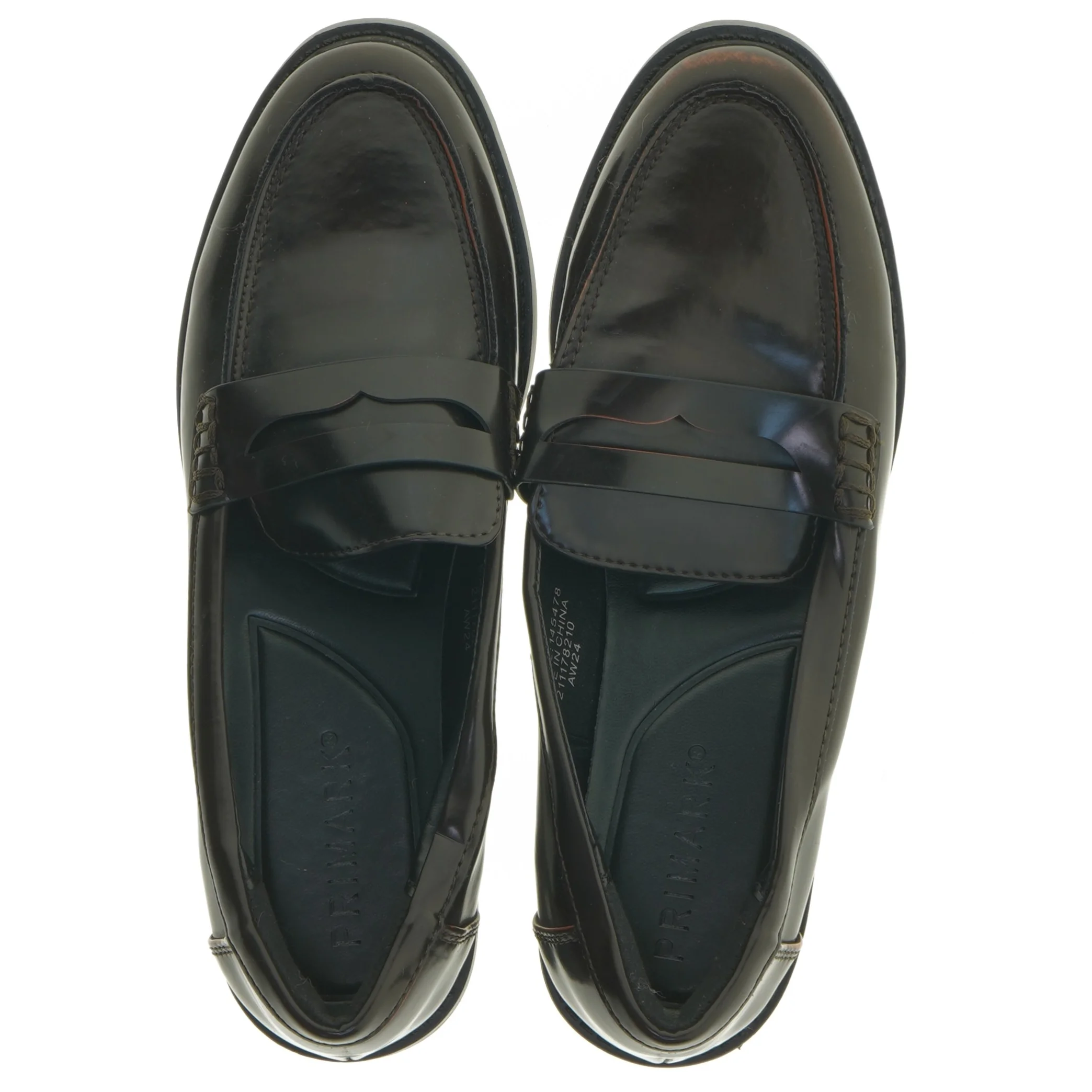 Brune loafers, størrelse 37 fra Primark (str. 37 )