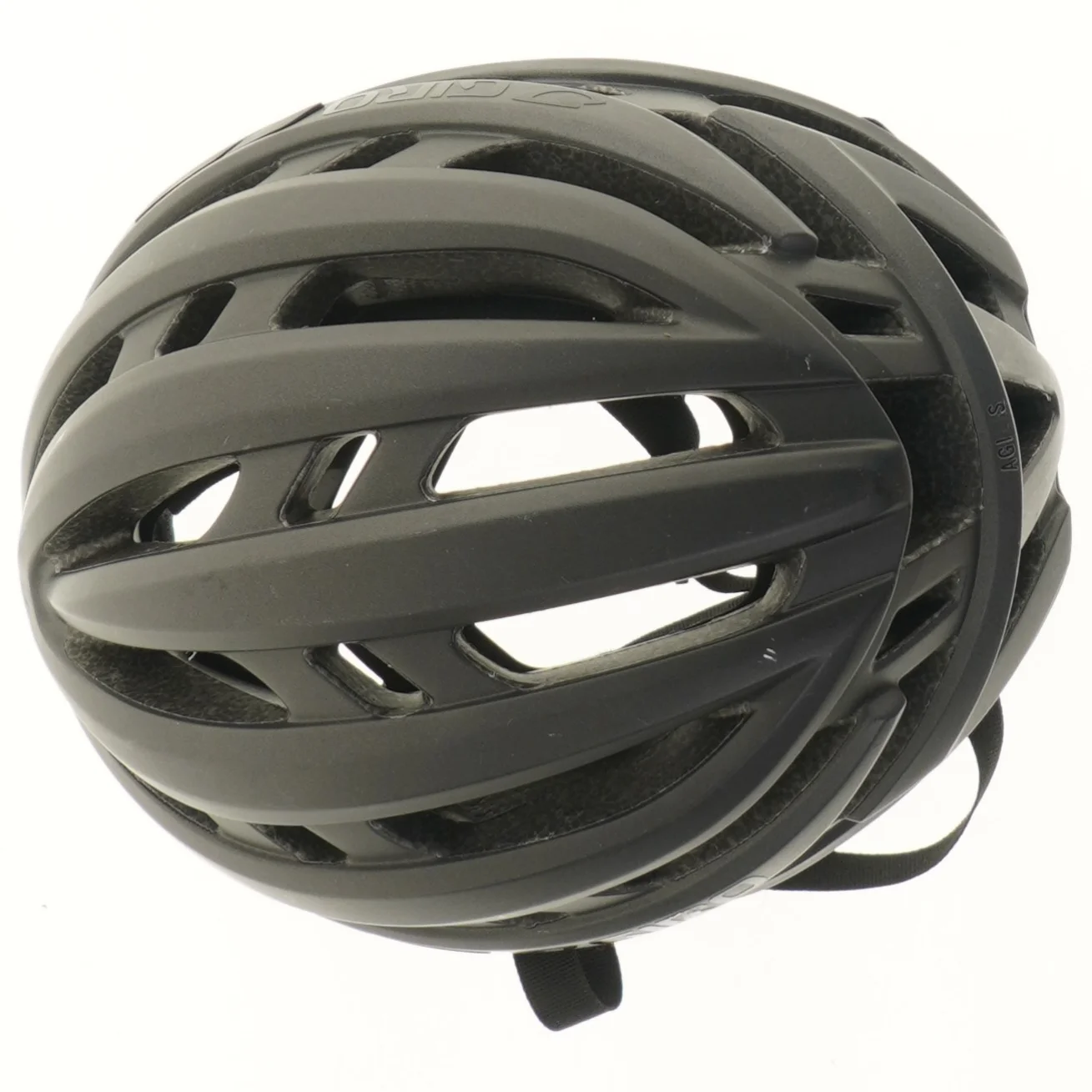 Sort cykelhjelm fra Giro (str. Ø 24 cm)