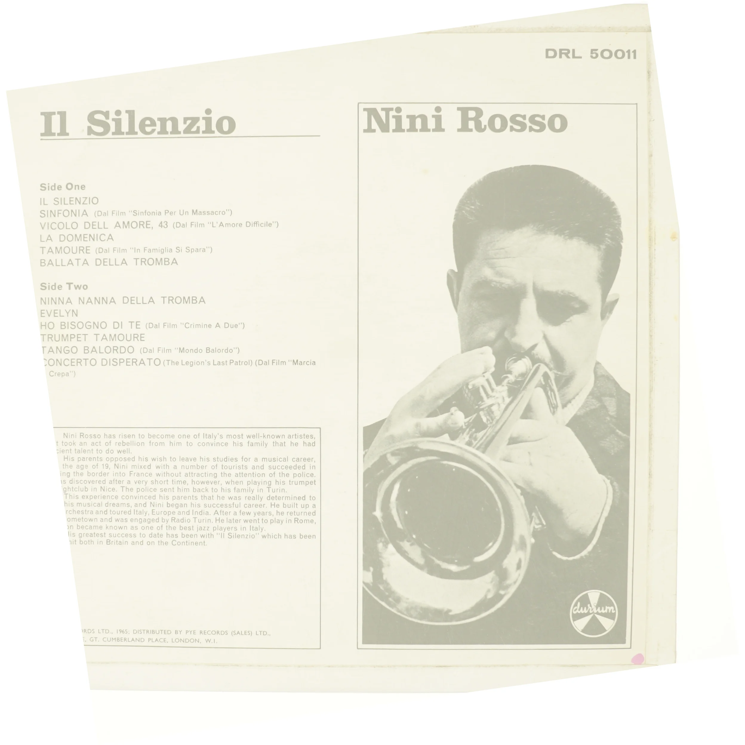 Il Silenzio af Nini Rosso