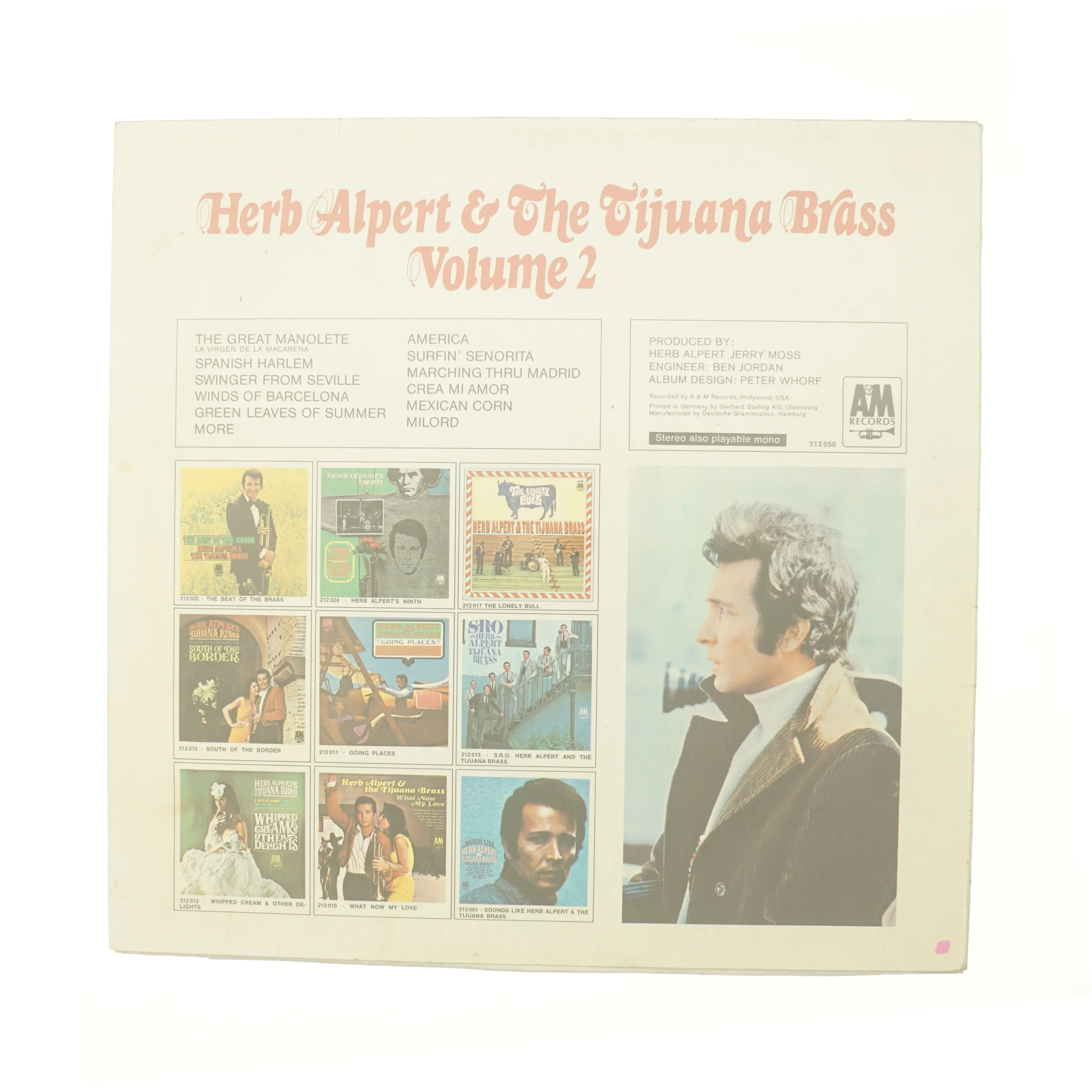 Herb Alpert & The tijuana brass Volume 2