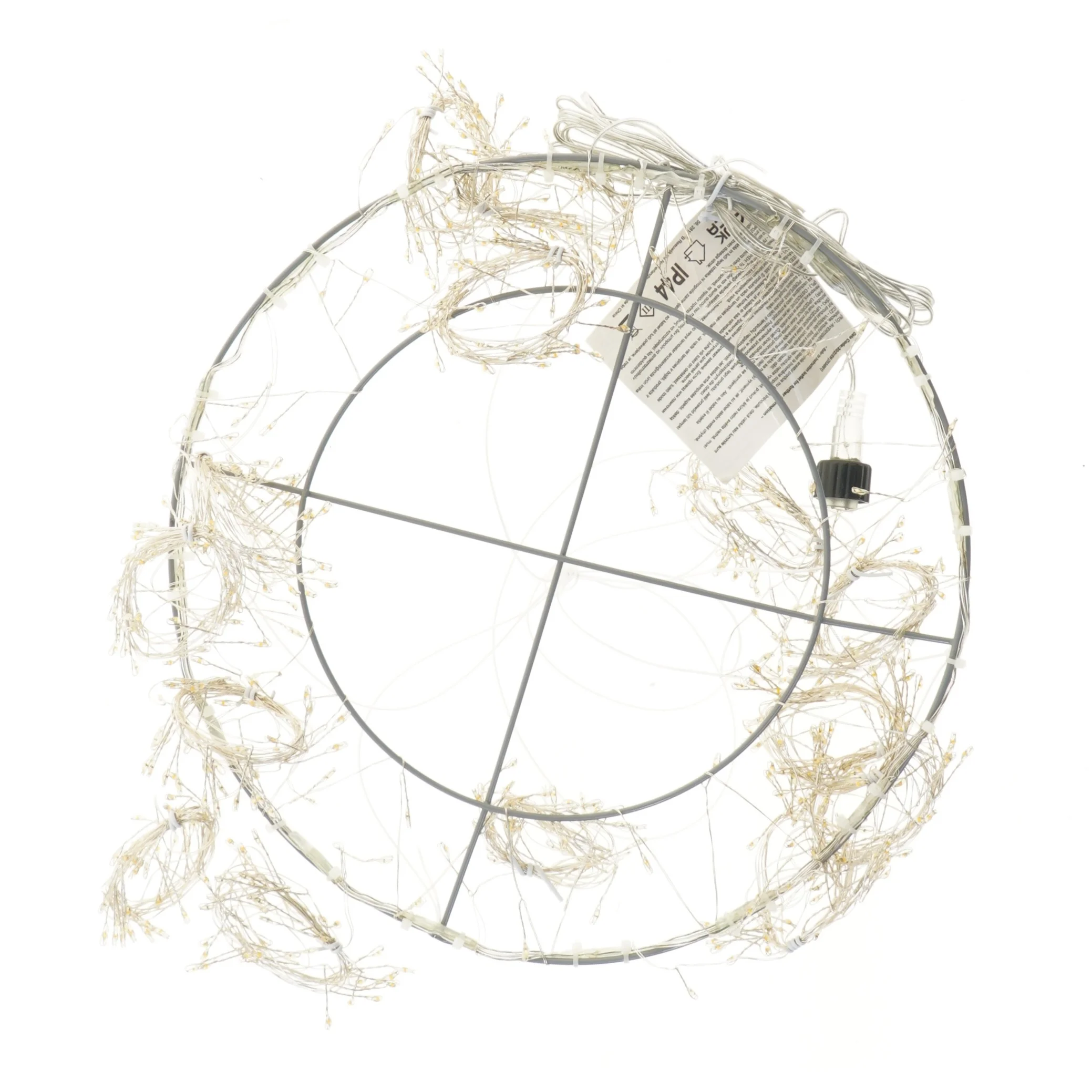 Luca belysningskæde “vandfald” 640 LED fra Luca Lighting (str. Ø 30 cm. Længde 200 cm)