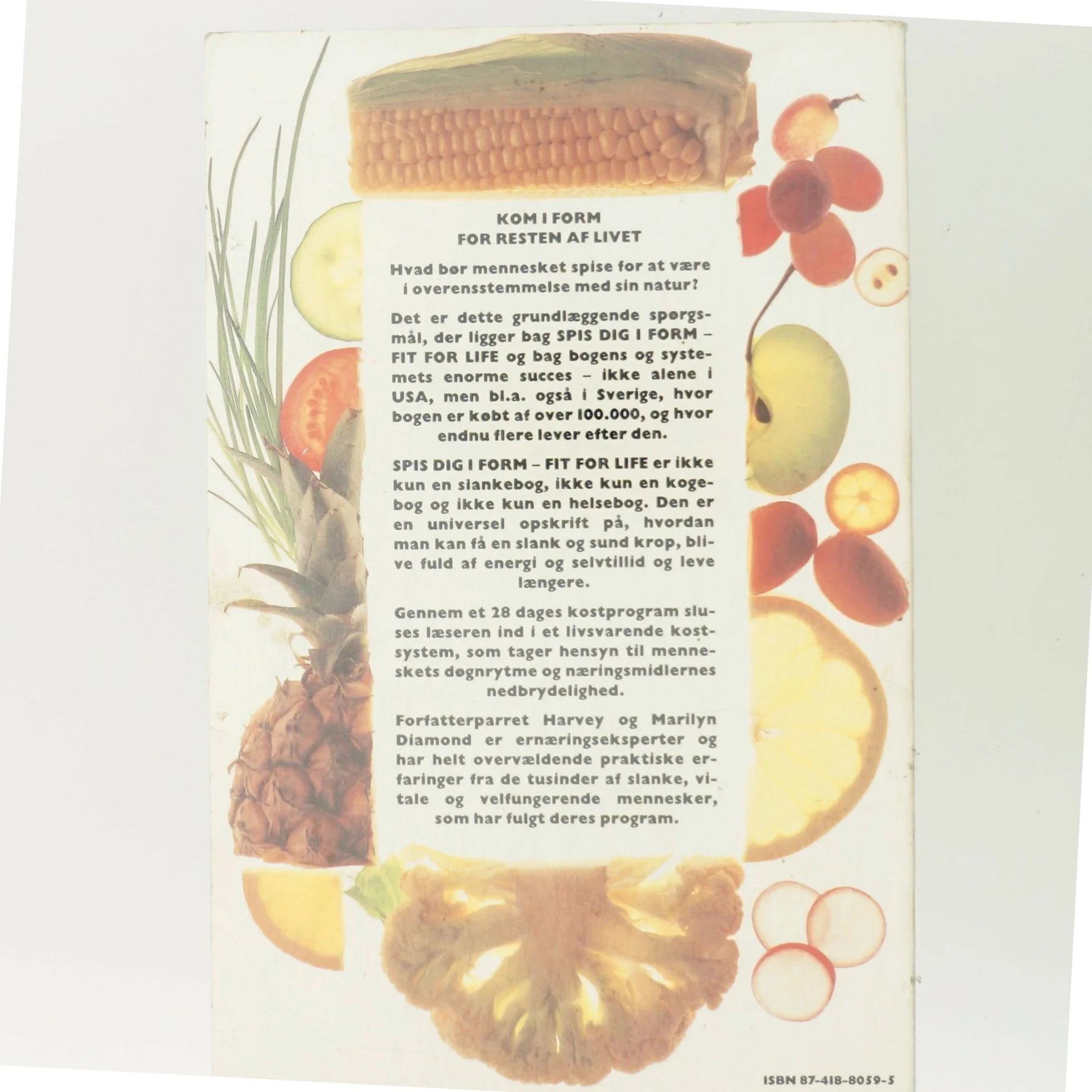 Spis Dig i Form bog fra Borgen (Bog)