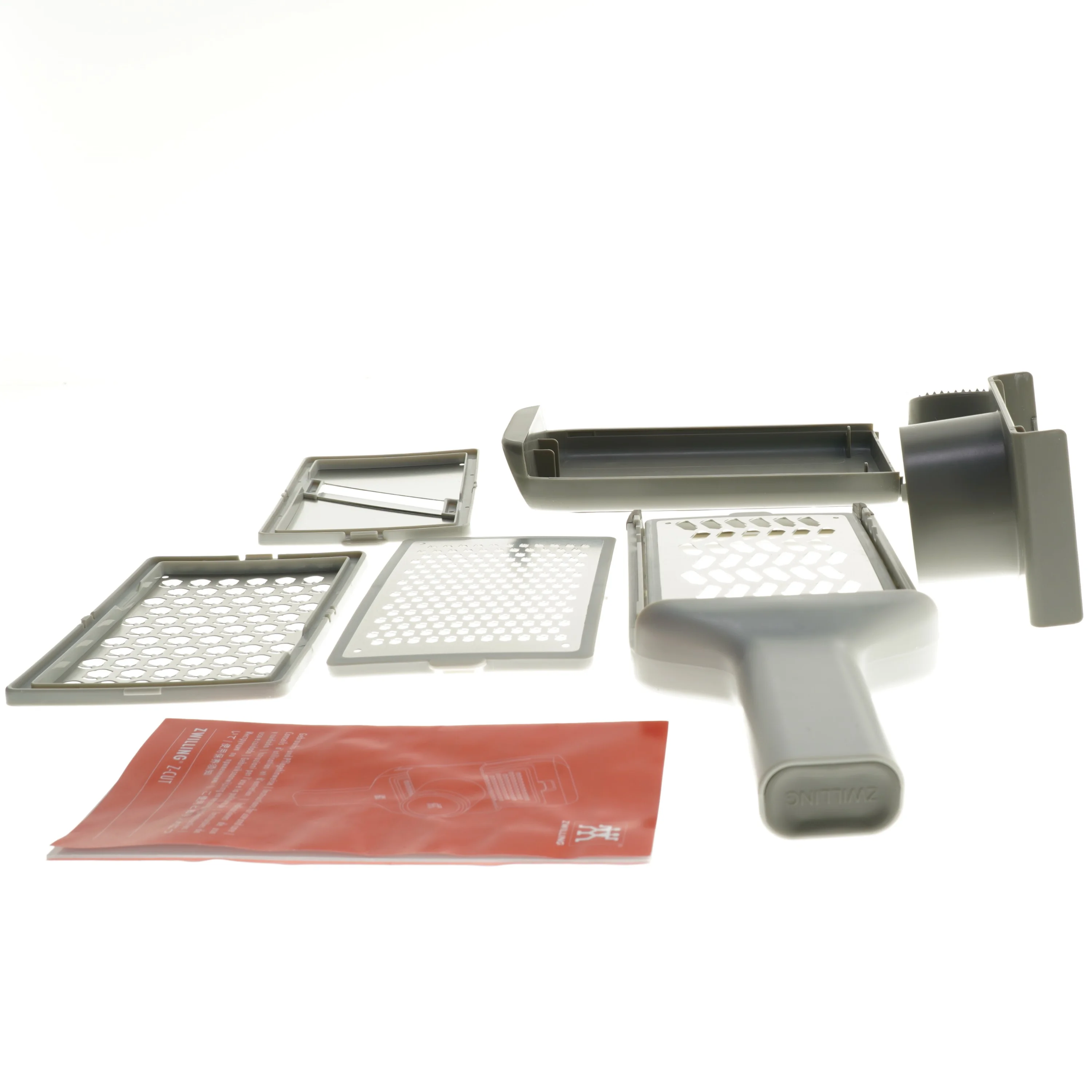 Multifunktionelt rivejern med tilbehør fra Zwilling (str. 29 cm)