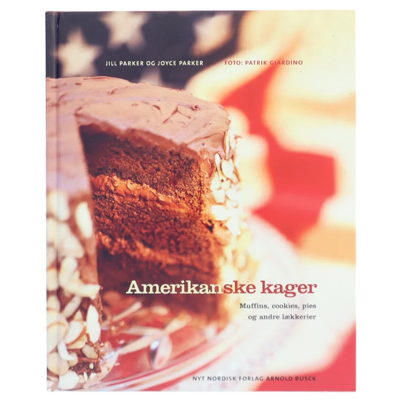 Amerikanske kager : muffins, cookies, pies og andre lækkerier (Bog)