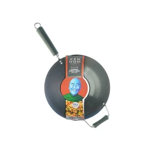 Carbon steel wok fra Kenhom (str. 31 x 8 cm)