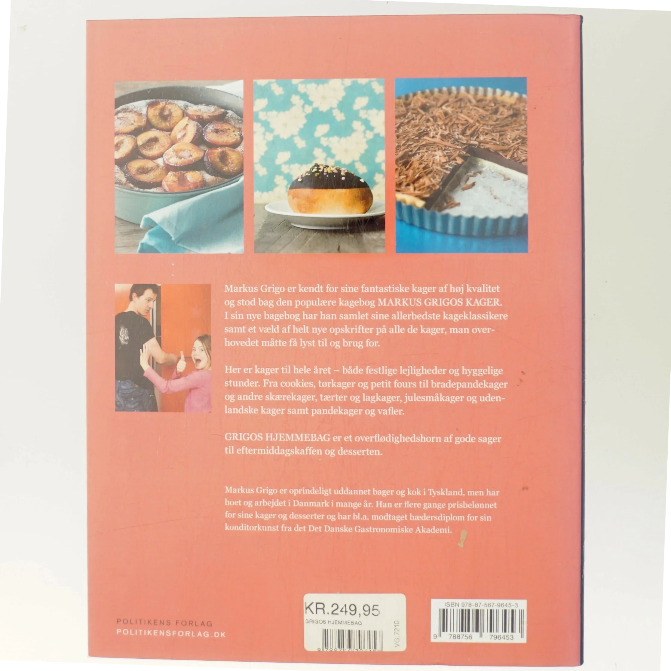 Grigos hjemmebag : i tykke skiver og store mundfulde af Markus Grigo (Bog)