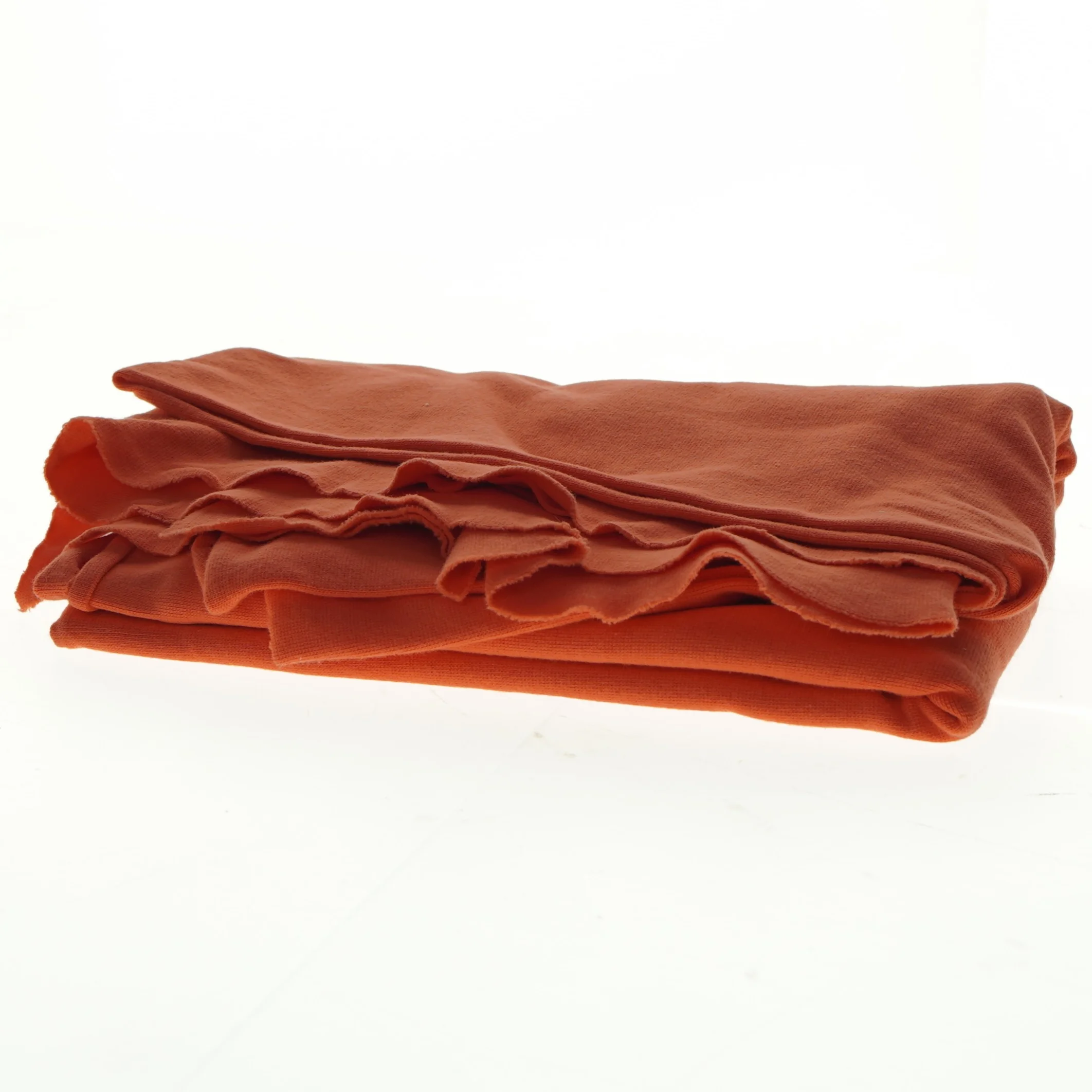 Orange sweatstof (str. 144 x, 100 cm)