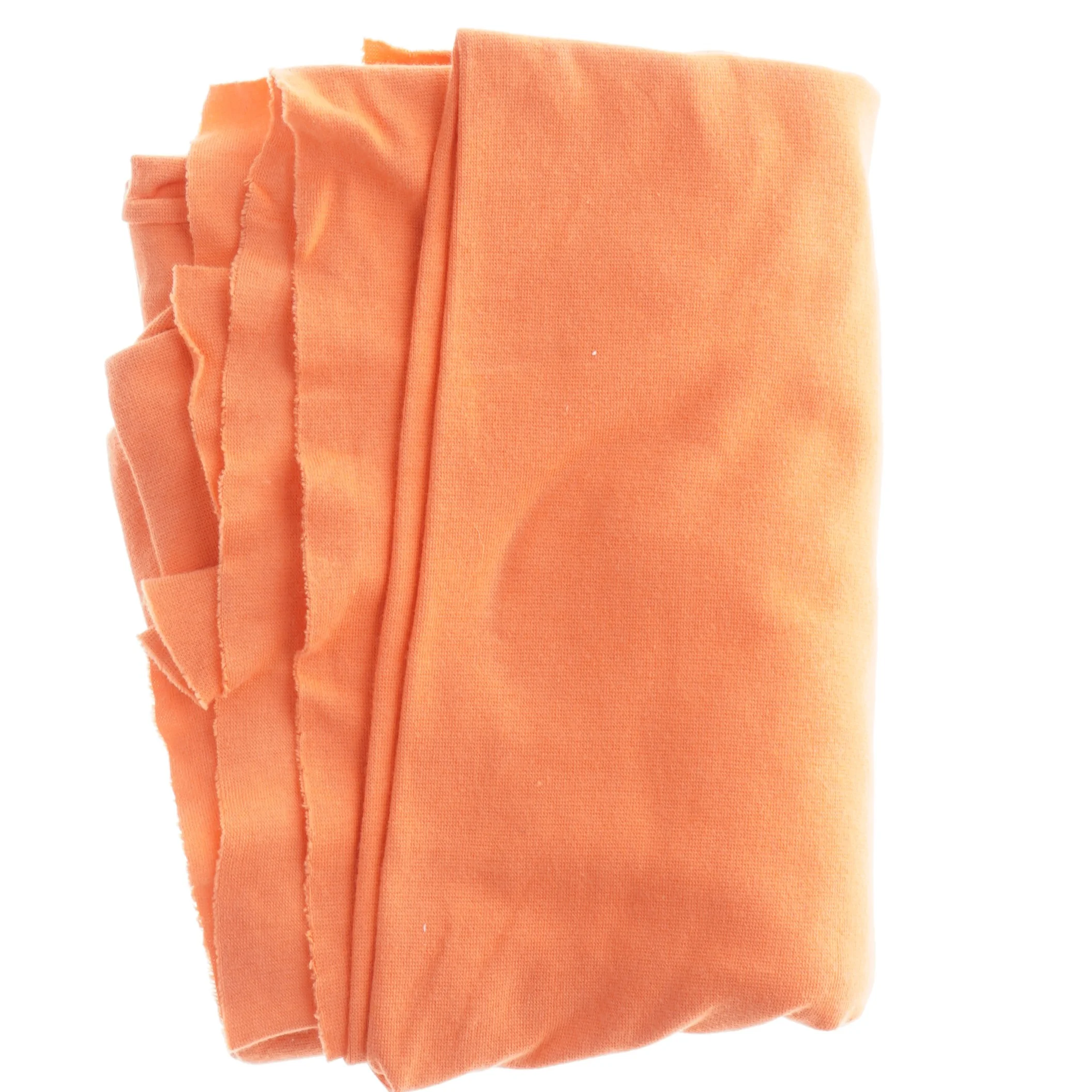Orange sweatstof (str. 144 x, 100 cm)