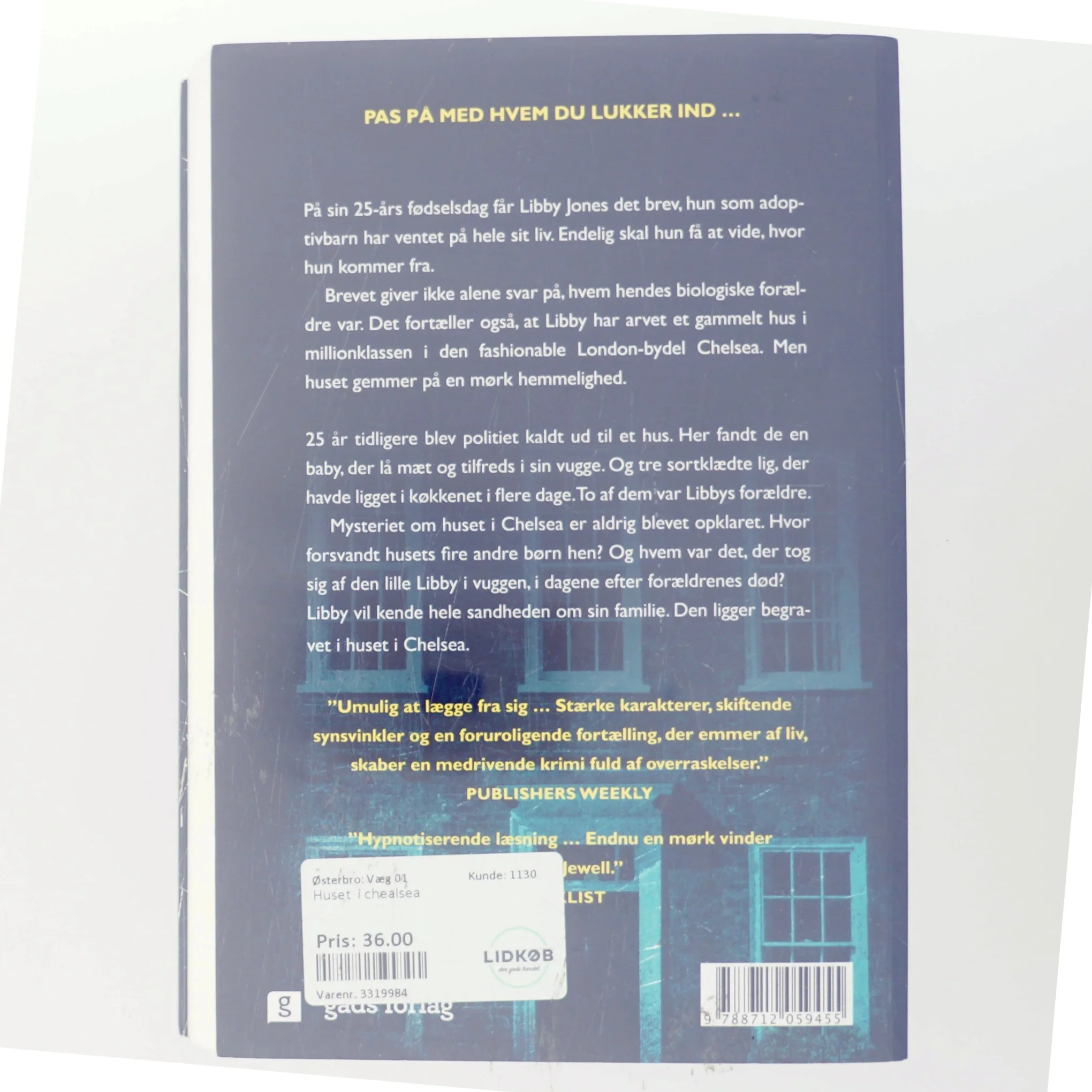 Huset i Chelsea : spændingsroman af Lisa Jewell (Bog)