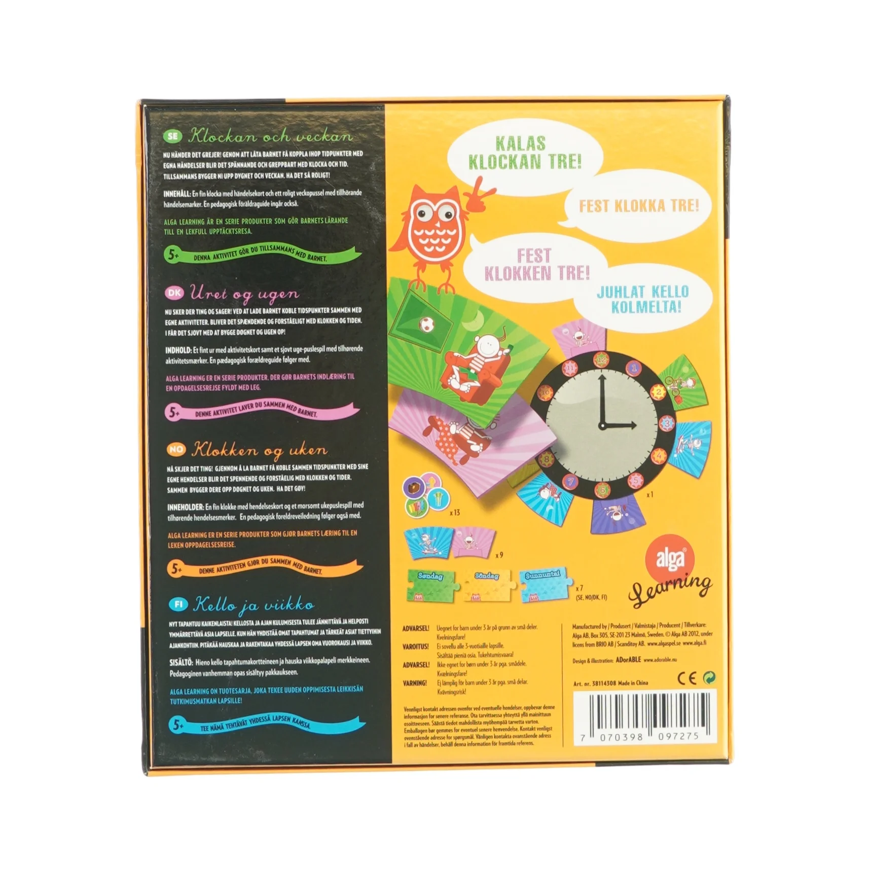 Learning uret og ugen (spil)