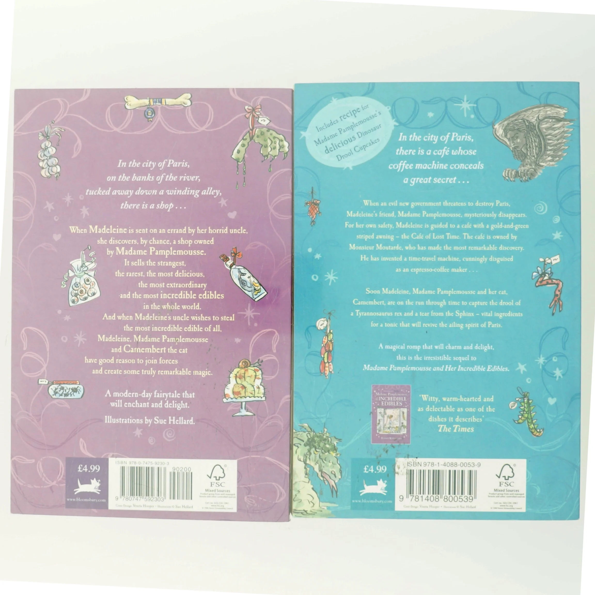 Madame Pamplemousse and the time- traveling café af Rupert Kingfisher (Bog)