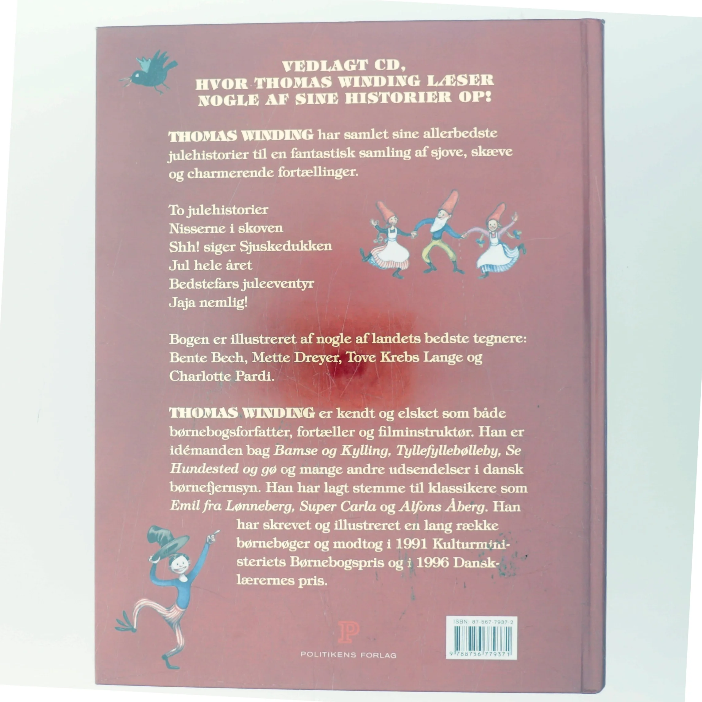 Thomas Winding fortæller julehistorier af Thomas Winding (Bog)