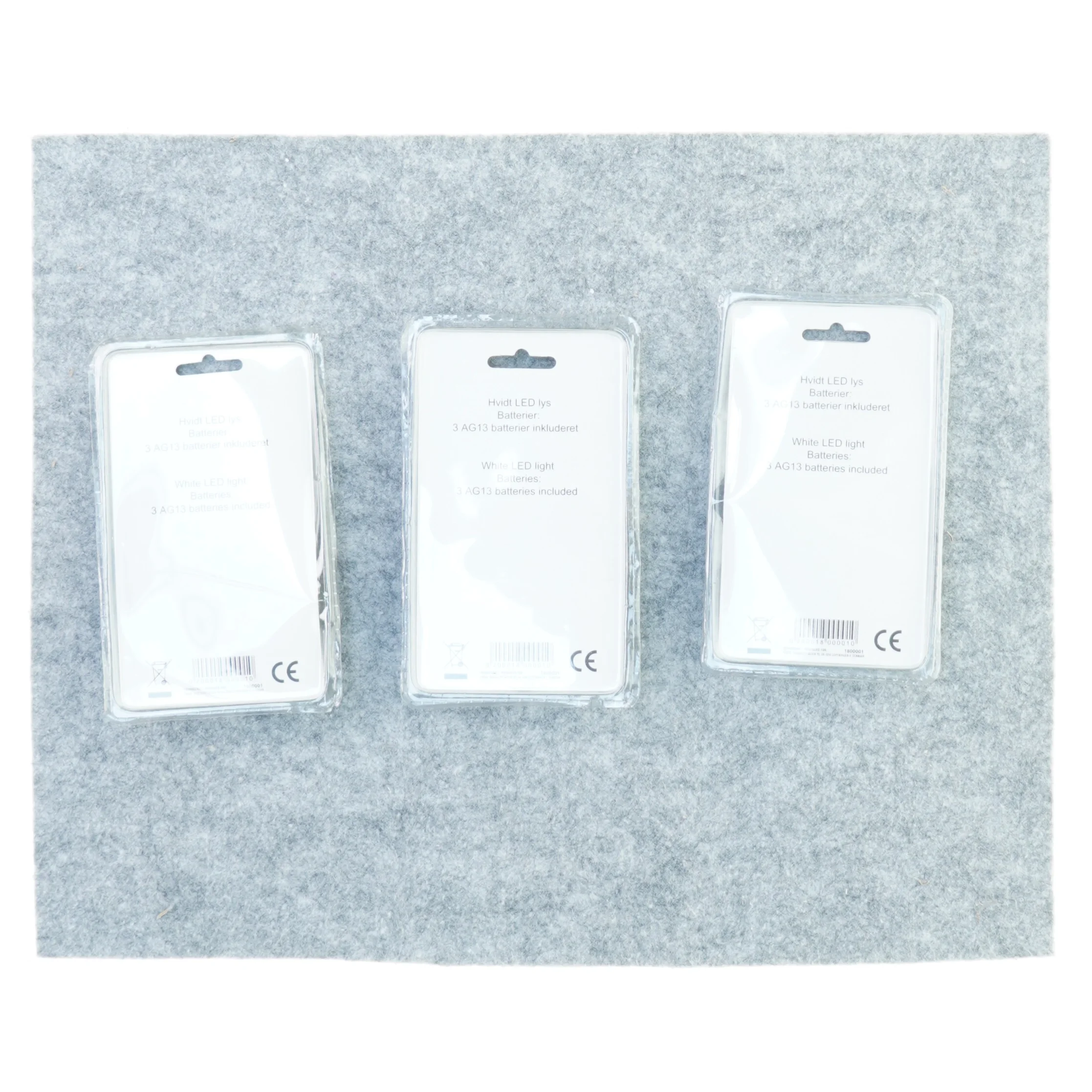 Klips lampe (3 stk) fra Tiger 