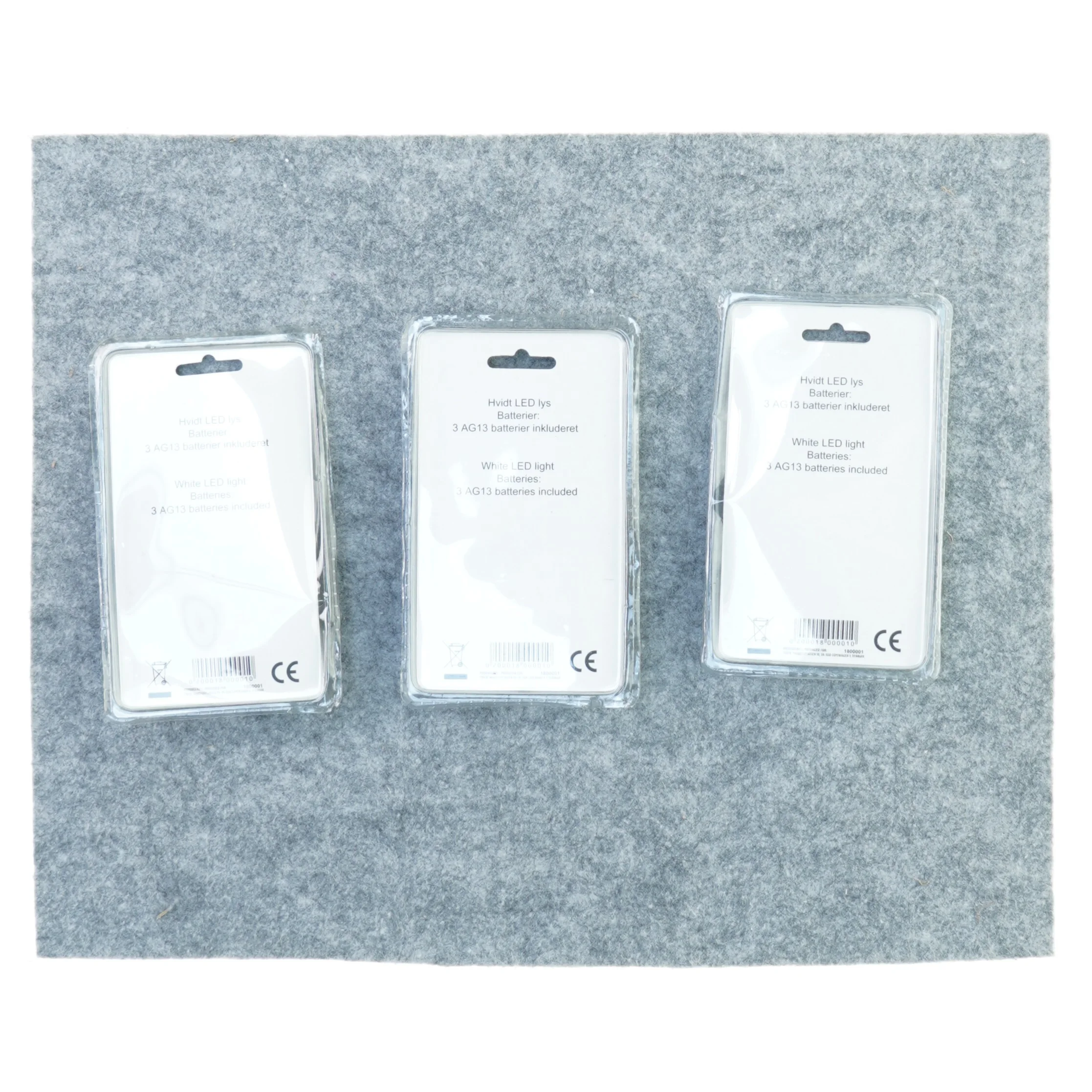 Klips lampe (3 stk) fra Tiger 