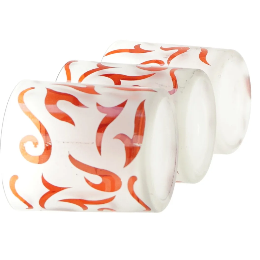 Lysestager 3 stk (str. 8 cm)