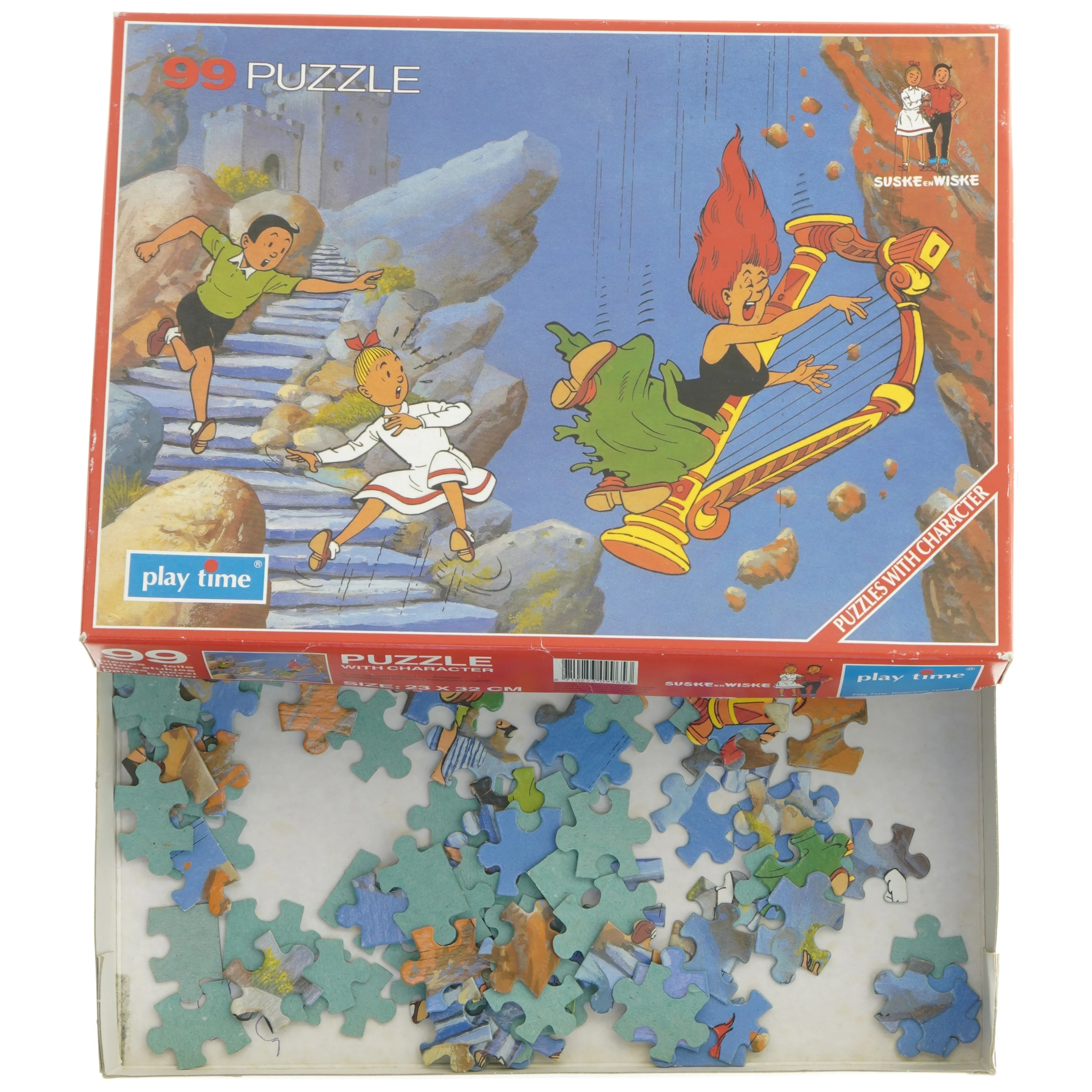 Suske og Wiske puslespil (str. 23 x 32 cm)