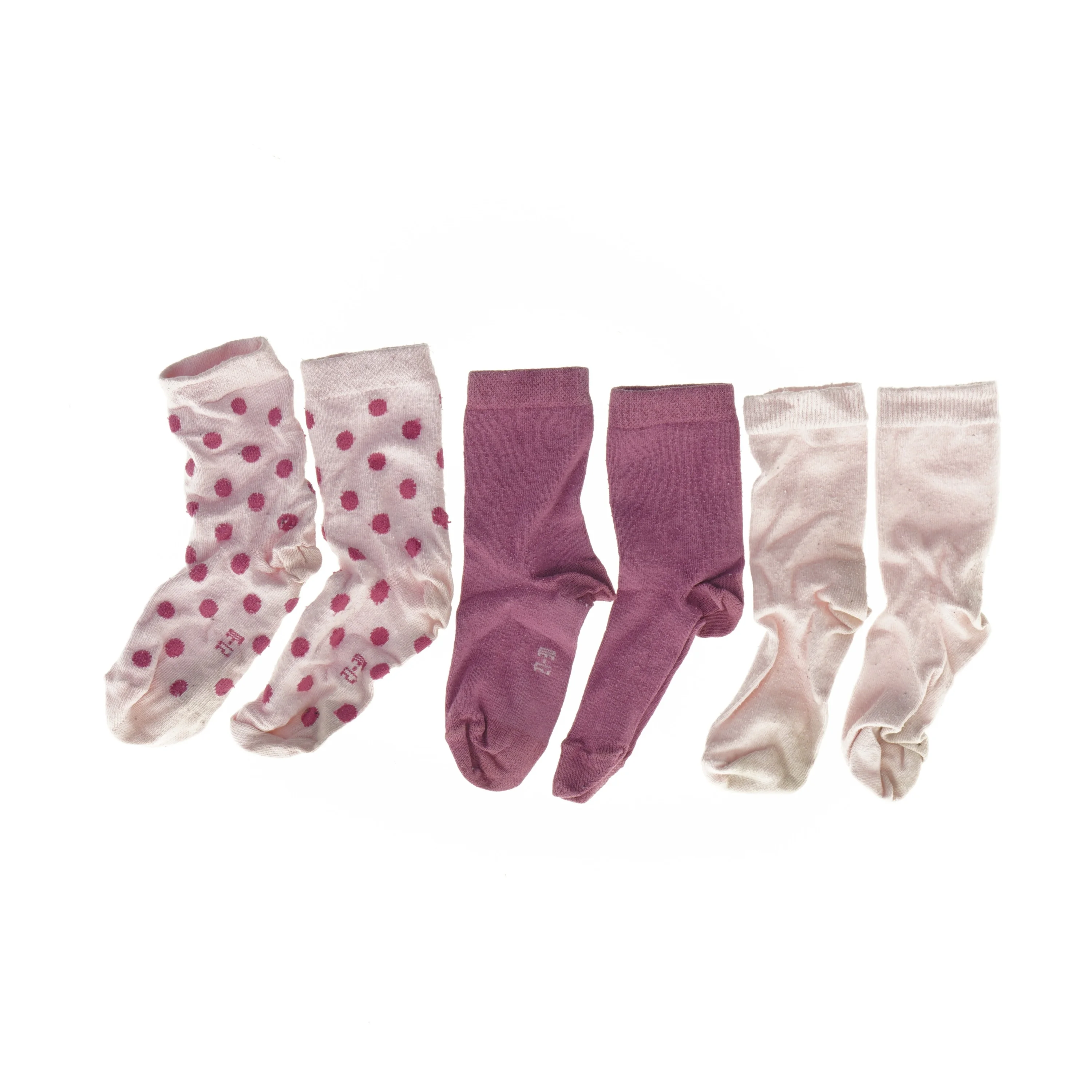 Blandet pige strømper (str. 27 til 30)