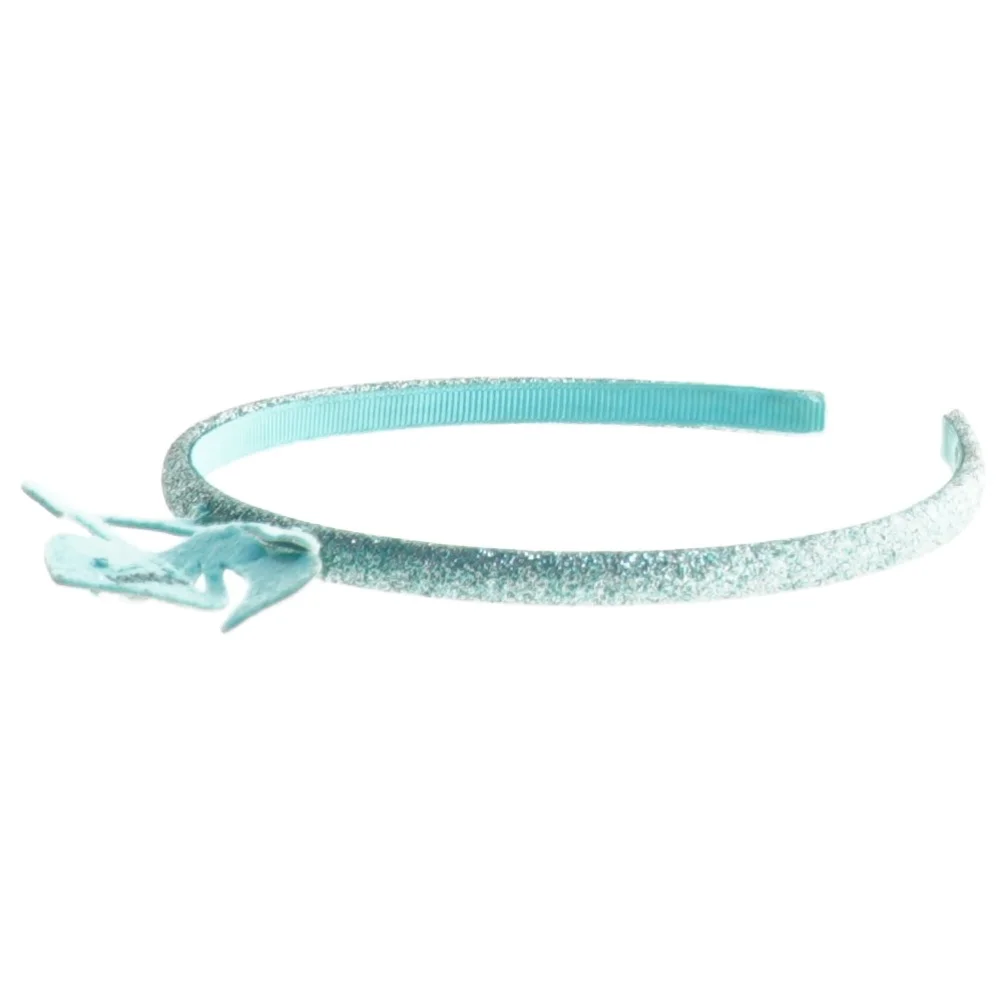 Hårbøjle med glimmer og sløjfe fra Disney (str. Ø, 12 cm)