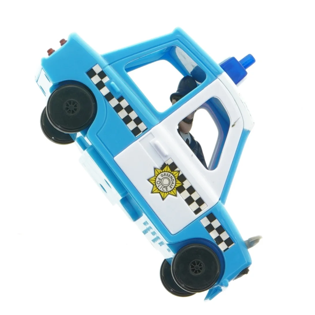 Politi legetøjsbil (str. 14 x 10 cm)