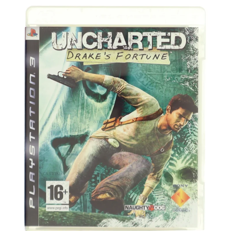 Uncharted: Drake's Fortune PS3 spil fra Sony