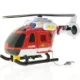 Brandbilshelikopter, legetøj (str. 39 x 18 x 12 cm)
