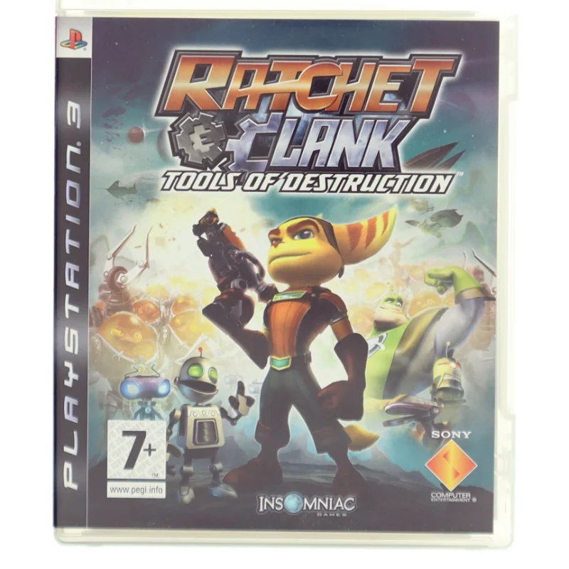 Ratchet & Clank: Tools of Destruction PS3 spil fra Sony