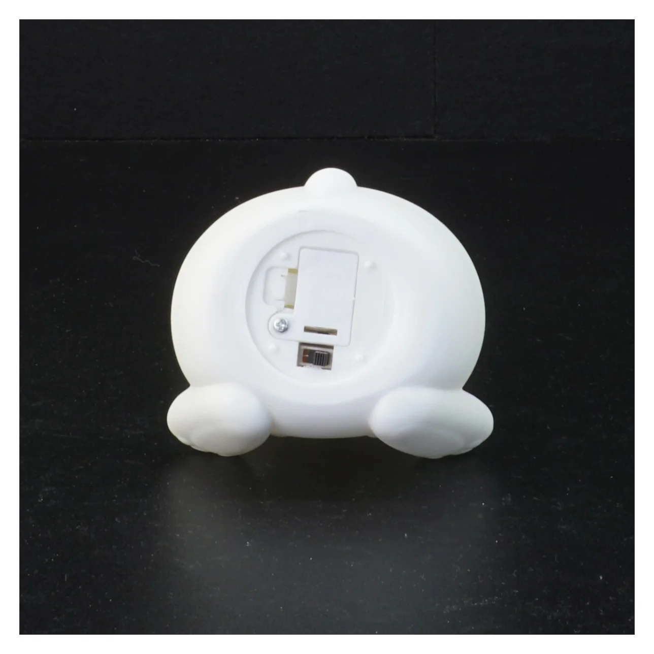 Hvid kanin natlampe (str. 11 x 8 x 7 cm)