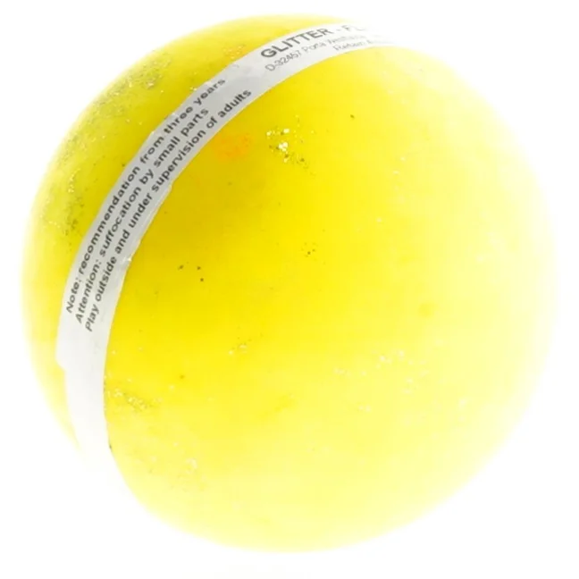 Gult stressbold (str. Ø, 9 cm)