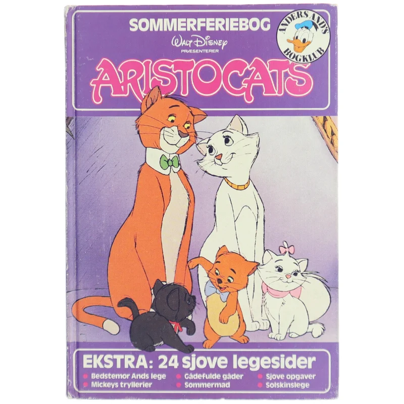 Aristocats Sommerferiebog fra Disney