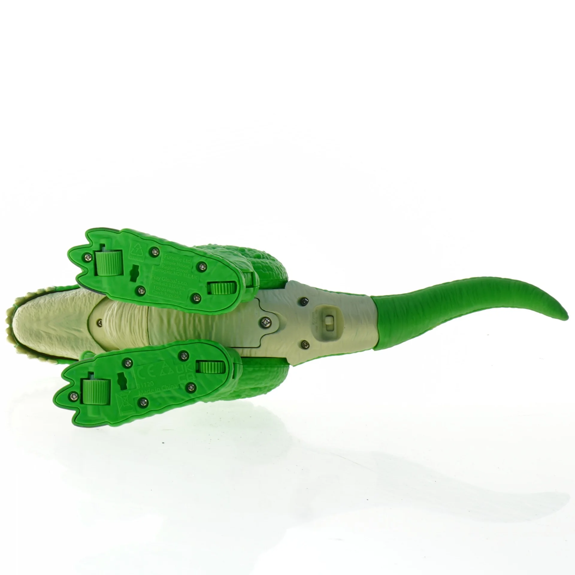 Grøn dinosaur legetøjsfigur (str. 30 x 19 cm)