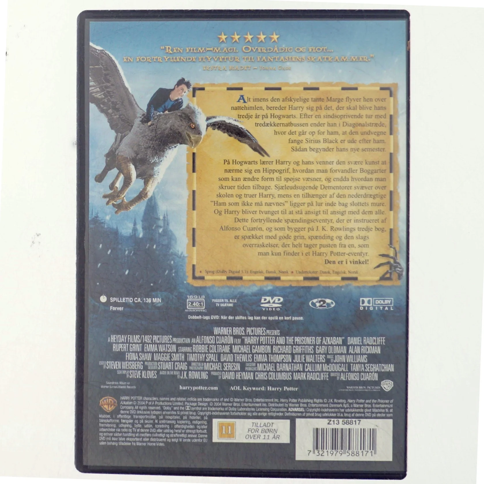 Fangen fra Azkaban, Harry Potter