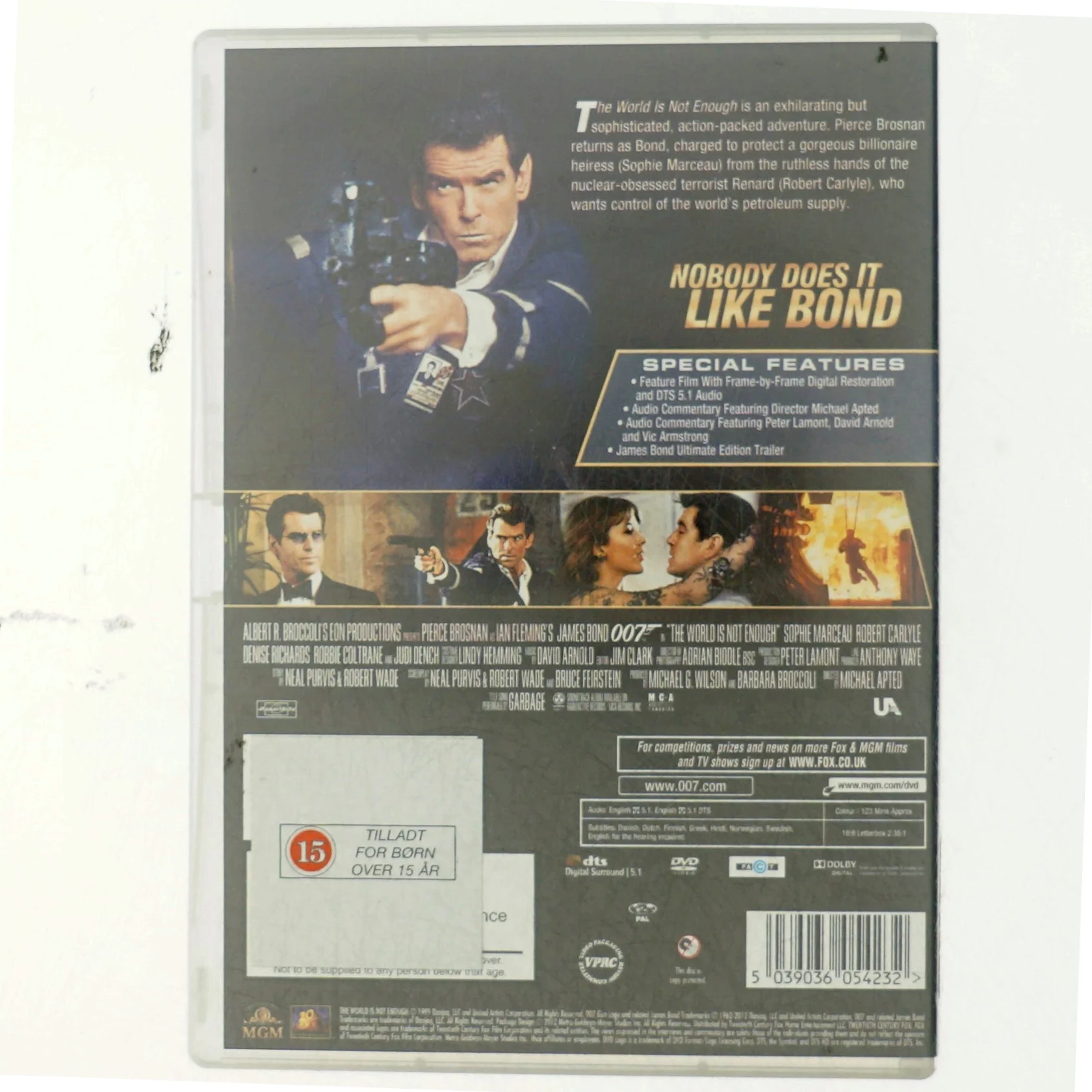 The world is not enough, 007