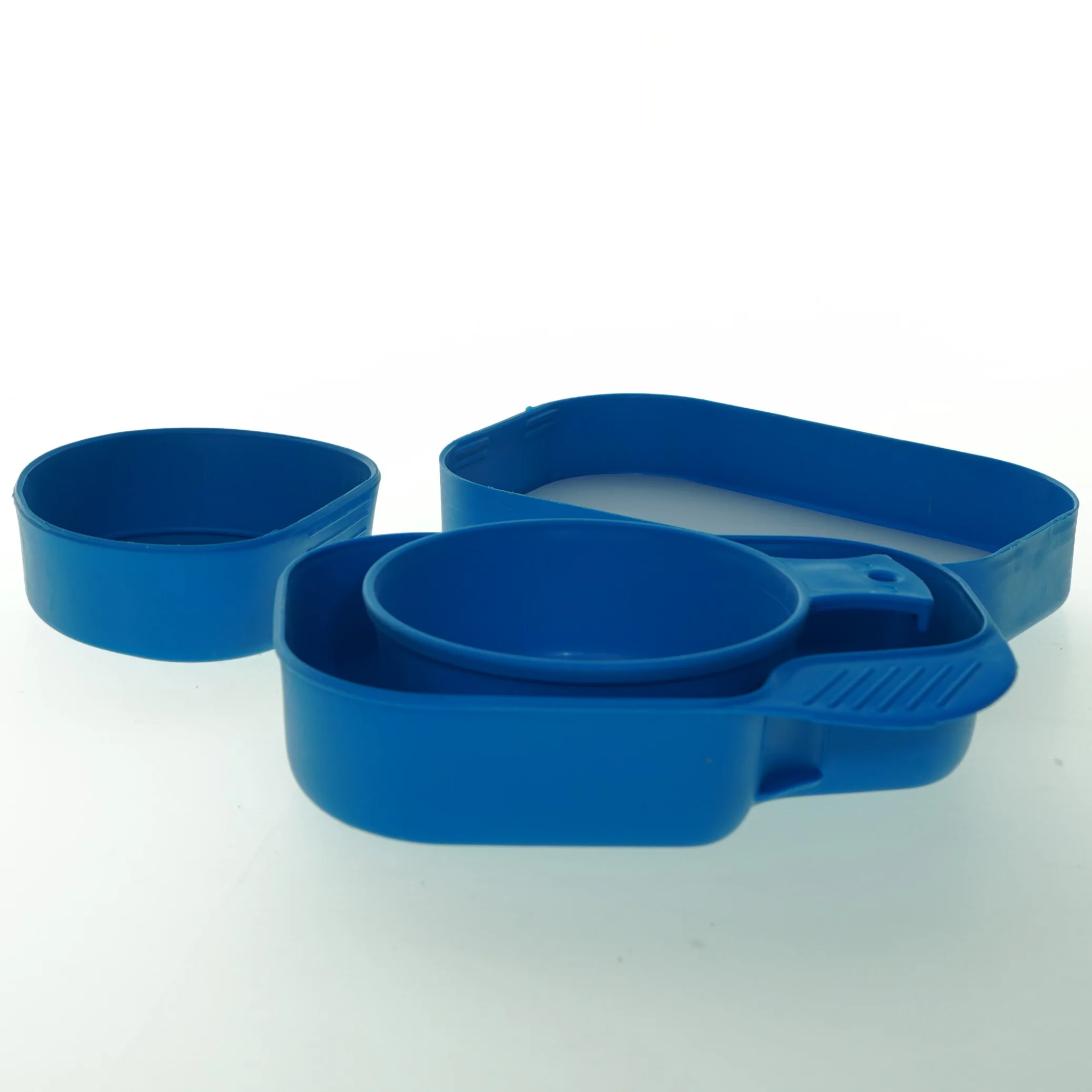 Blå opbevaringsboks (str. 19x13 cm)