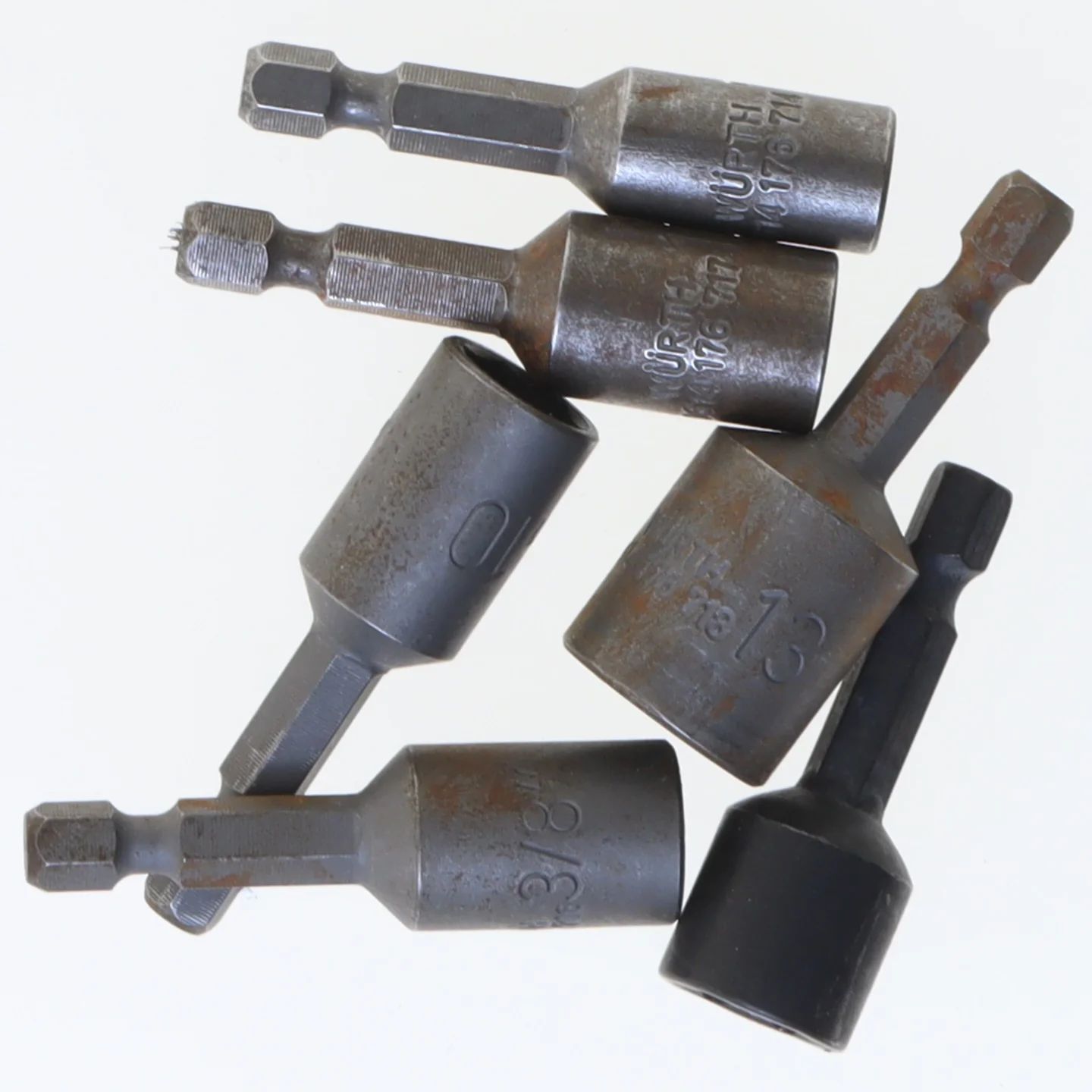 Sæt af magnetiske bit-adaptere (str. 5 cm)