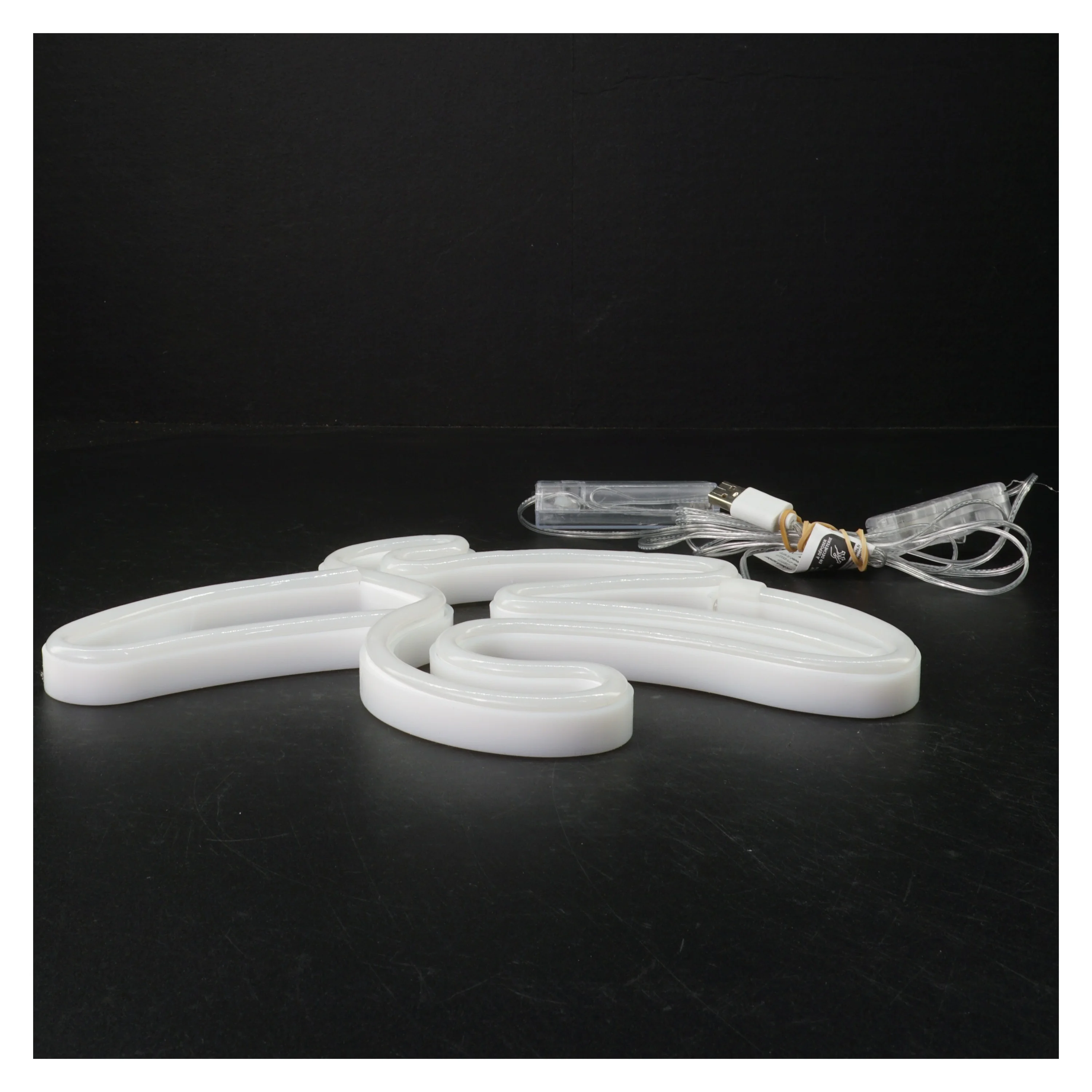 Neon LED-lampe, banan (str. 28 x. 19,5 cm)