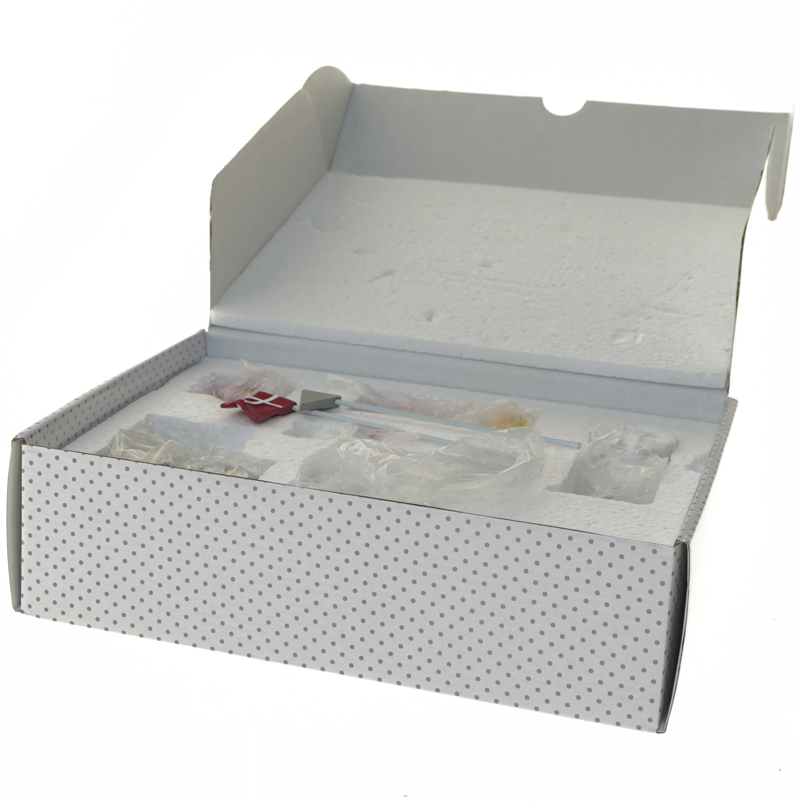 Håndlavet fødselsdagstog fra Kids by Friis (str. 9x24x32 cm)