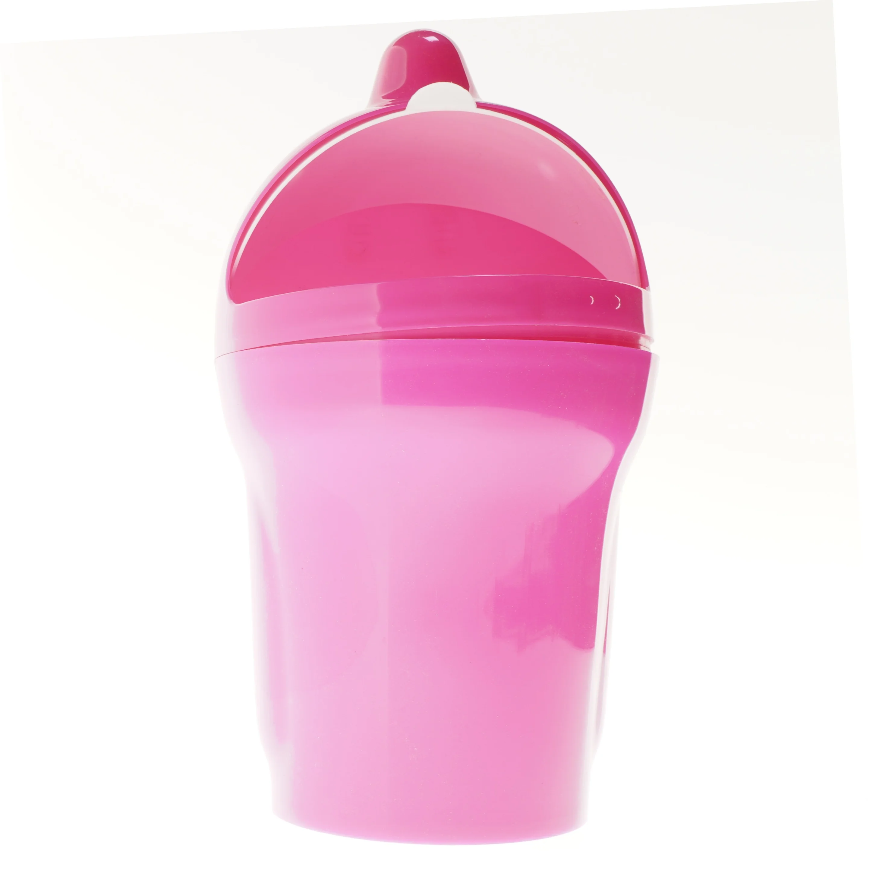 Pink skraldespand med låg (str. 40 cm)