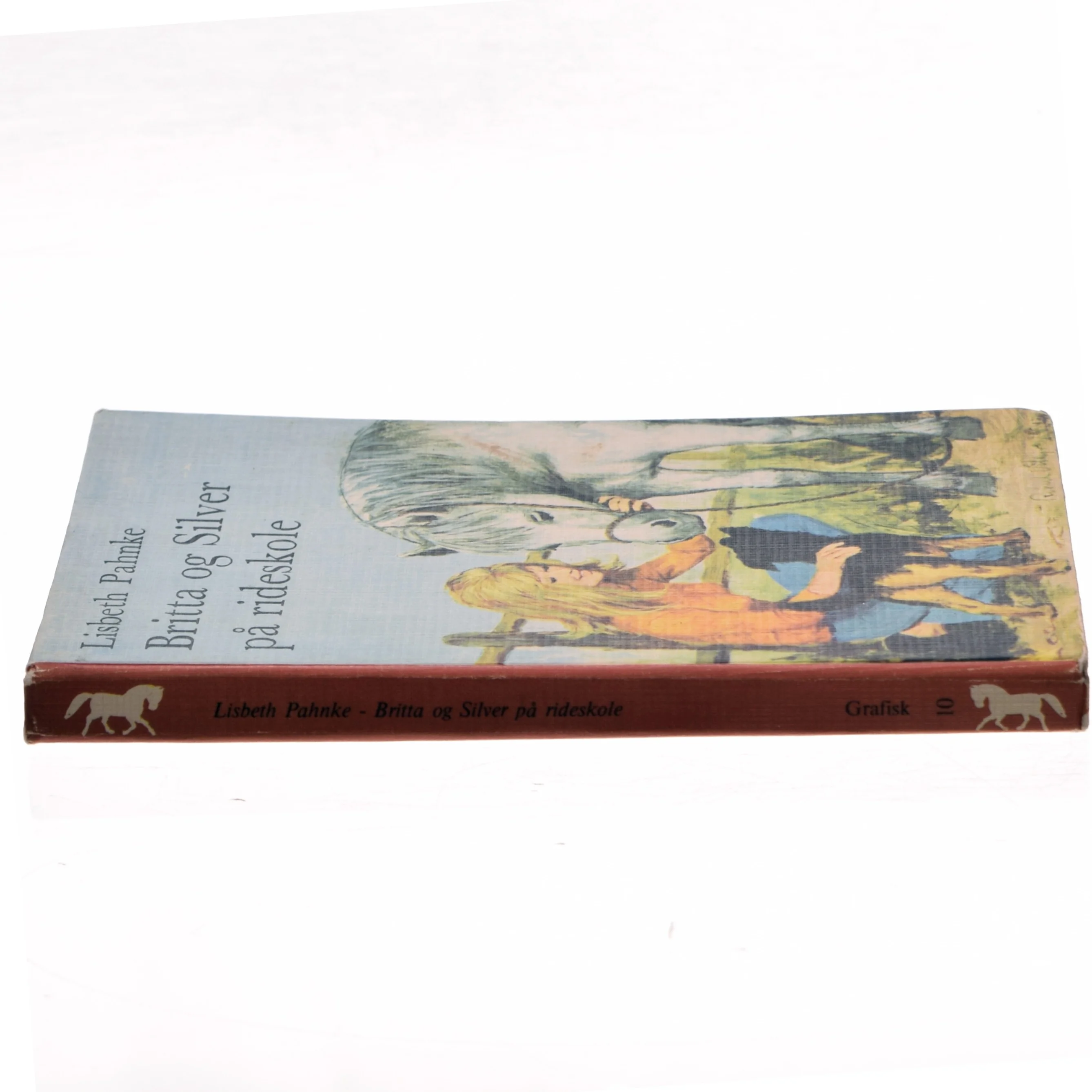 Britta og Silver på rideskole af Lisbeth Pahnke (Bog)