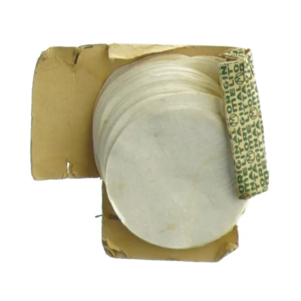 Gammel kaffefiltreringspakke (str. 6 cm)