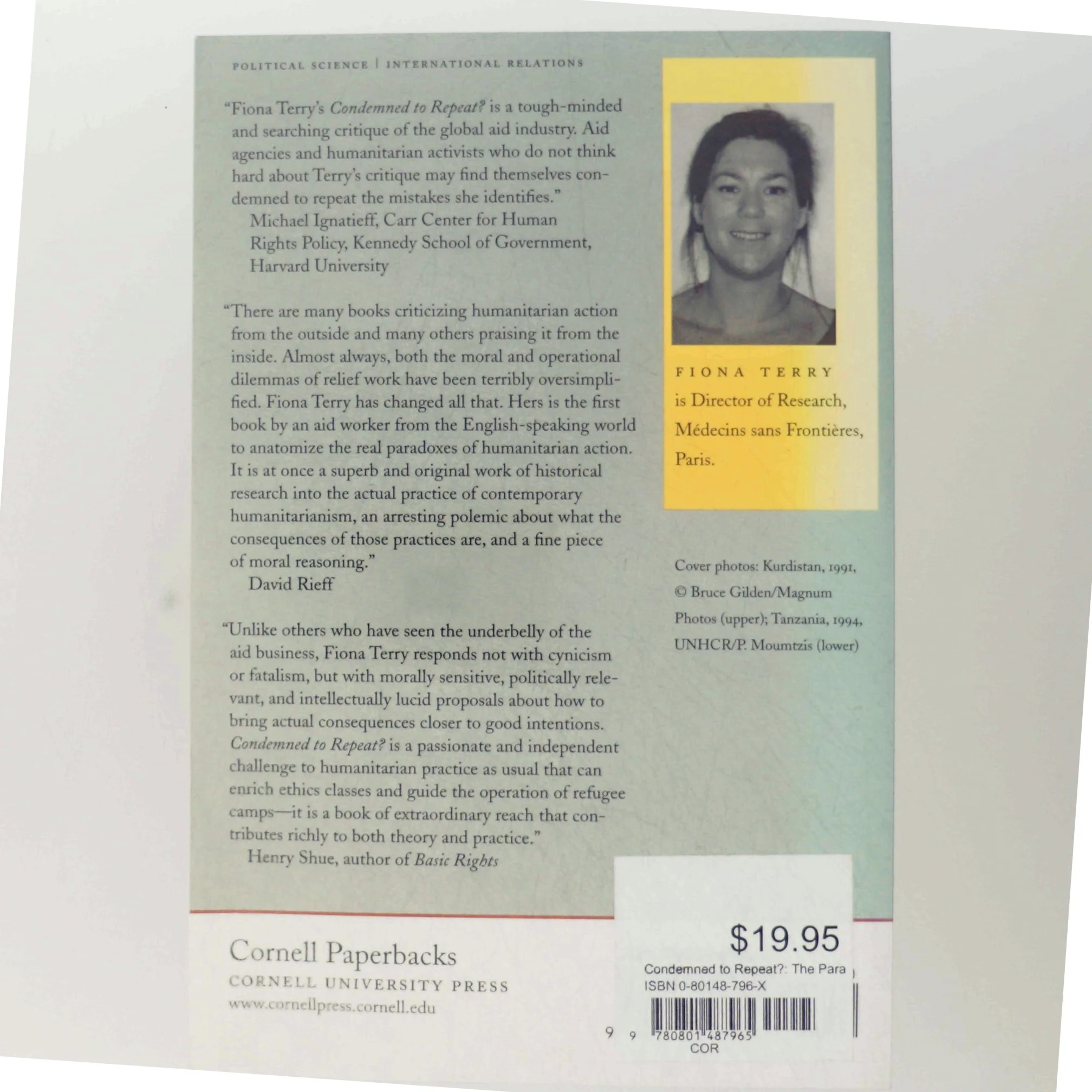 Condemned to repeat? : the paradox of humanitarian action (Bog)