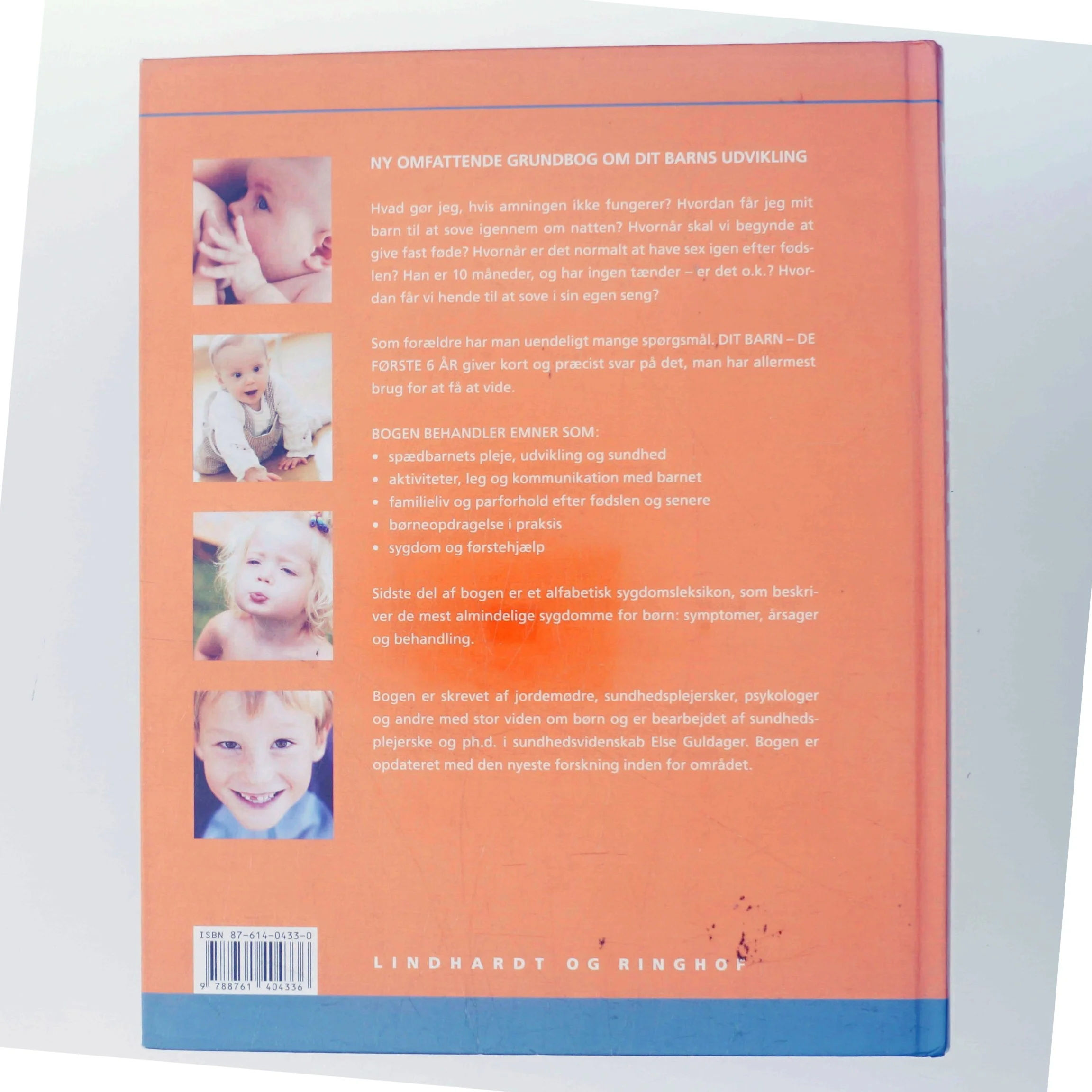 Dit barn - de første 6 år af Else Guldager (Bog)