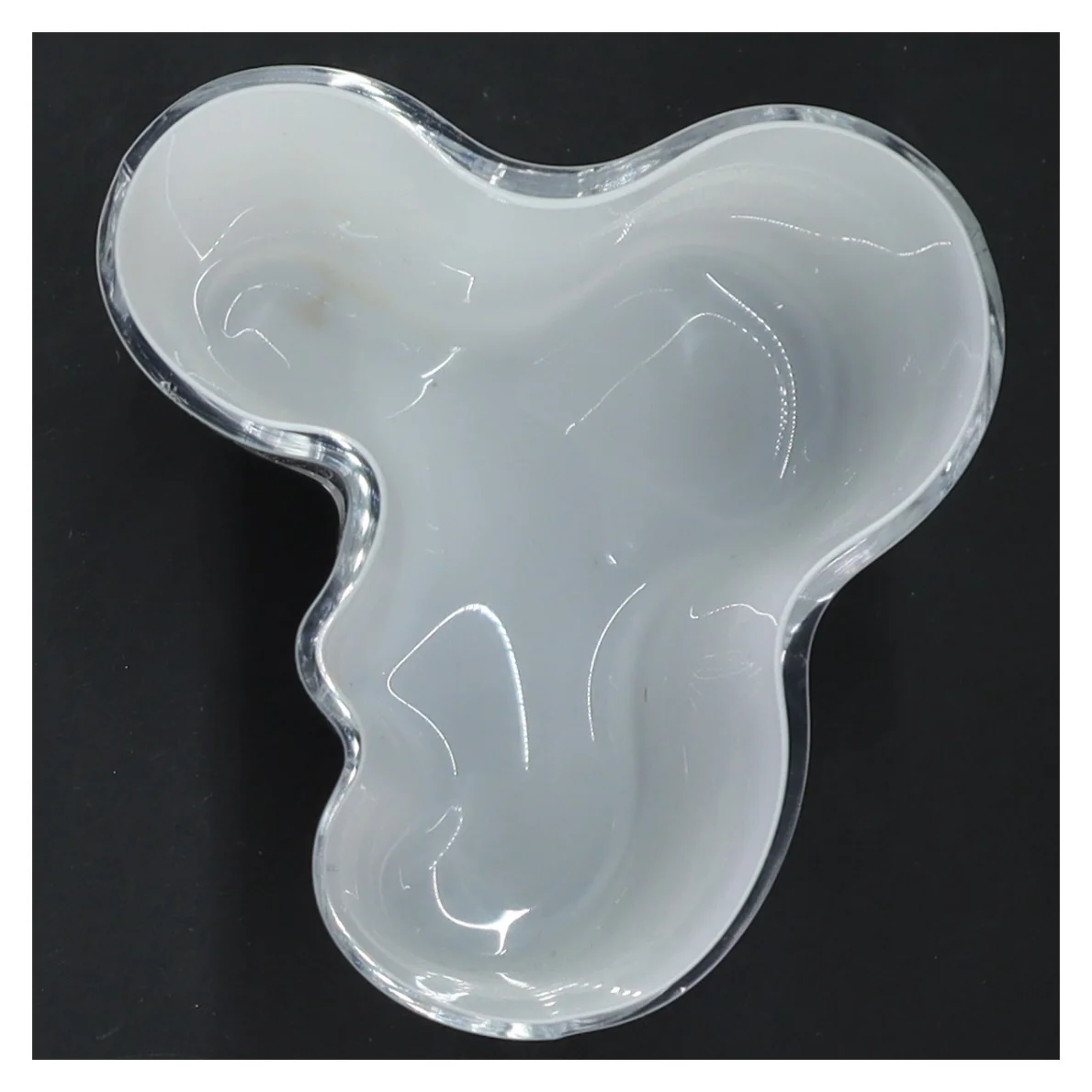 Hvid Aalto-vase (str. 11x10 cm) 