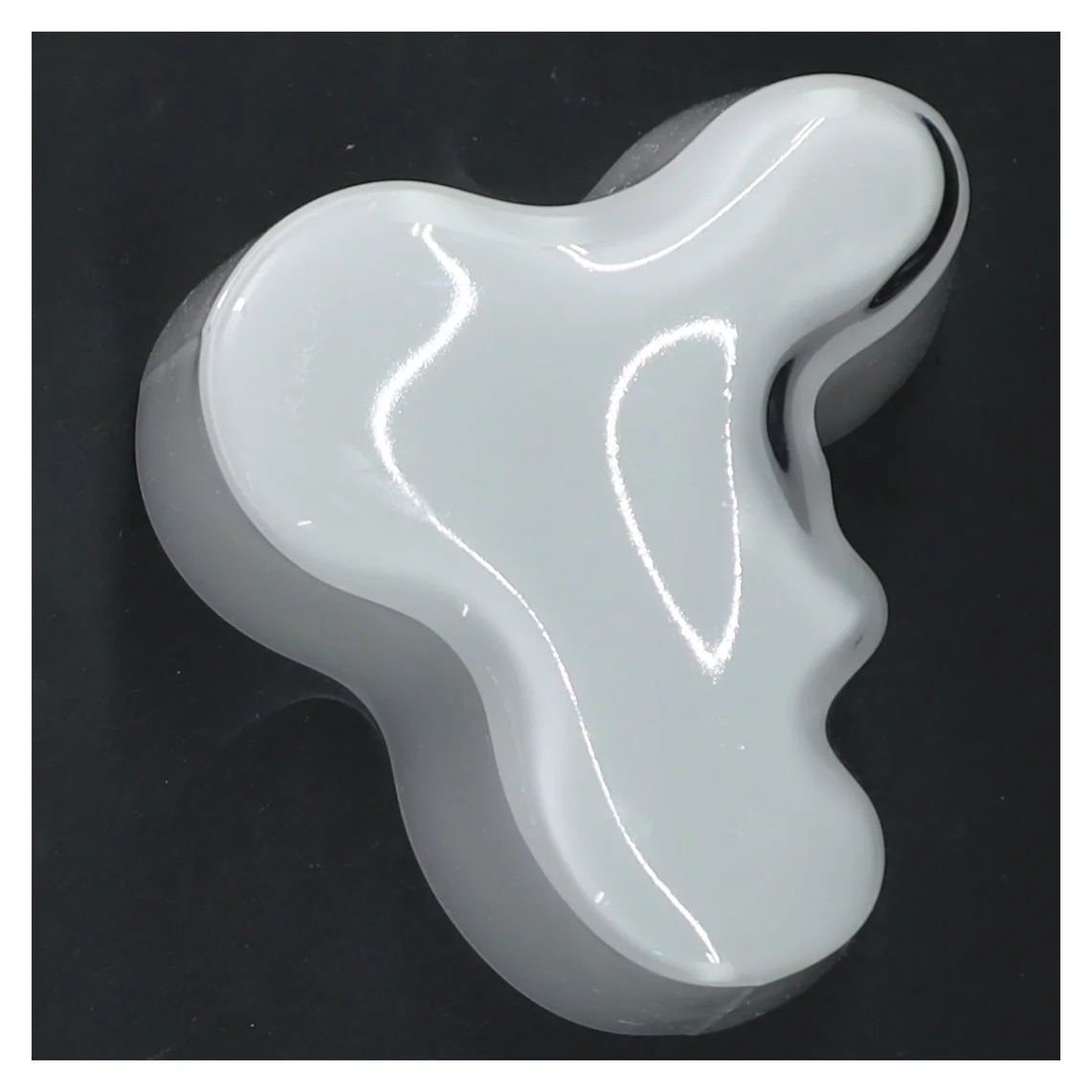 Hvid Aalto-vase (str. 11x10 cm) 